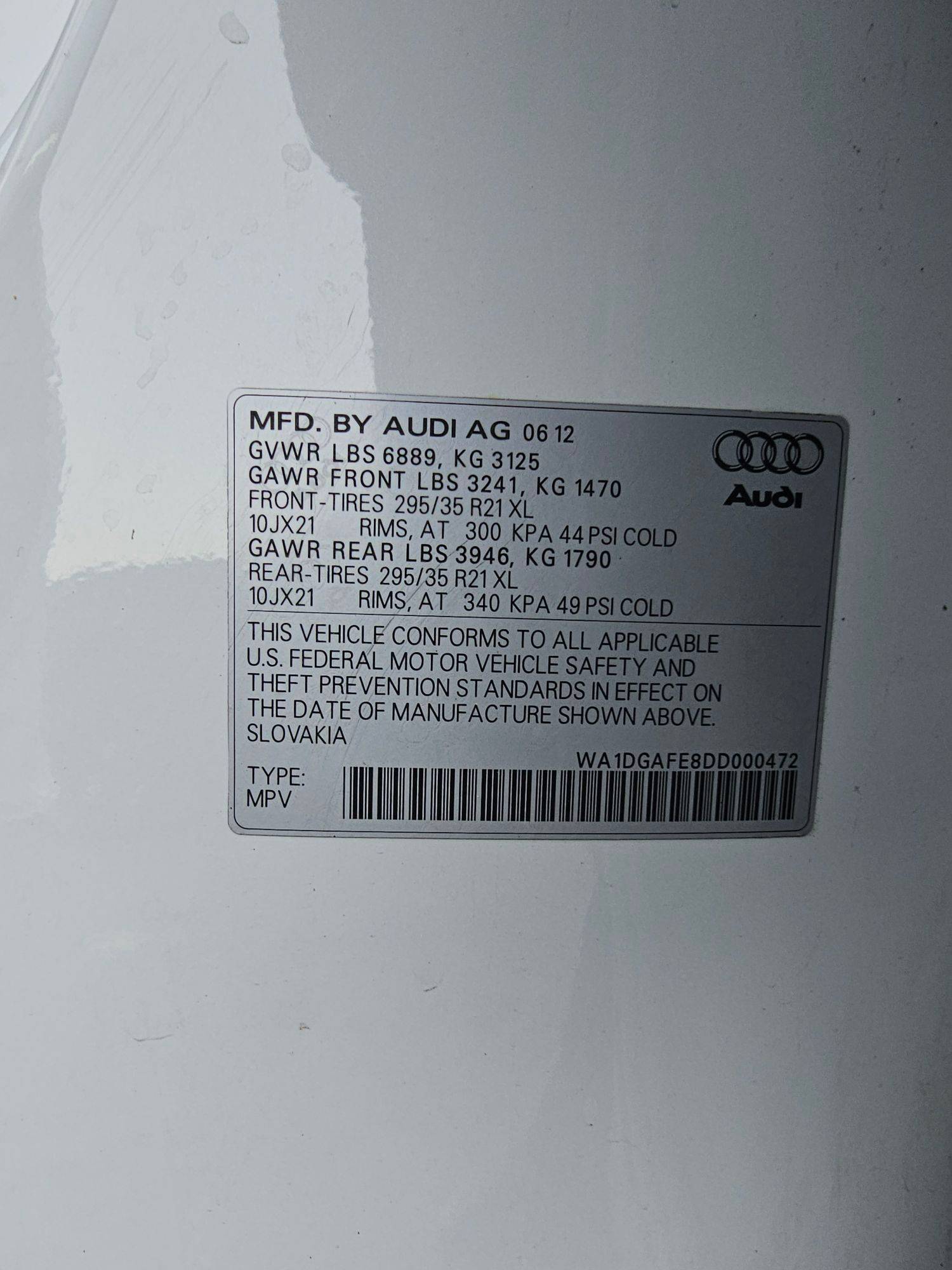 AUDI Q7 2013 - Marhaba Auction Used Cars - Image 11