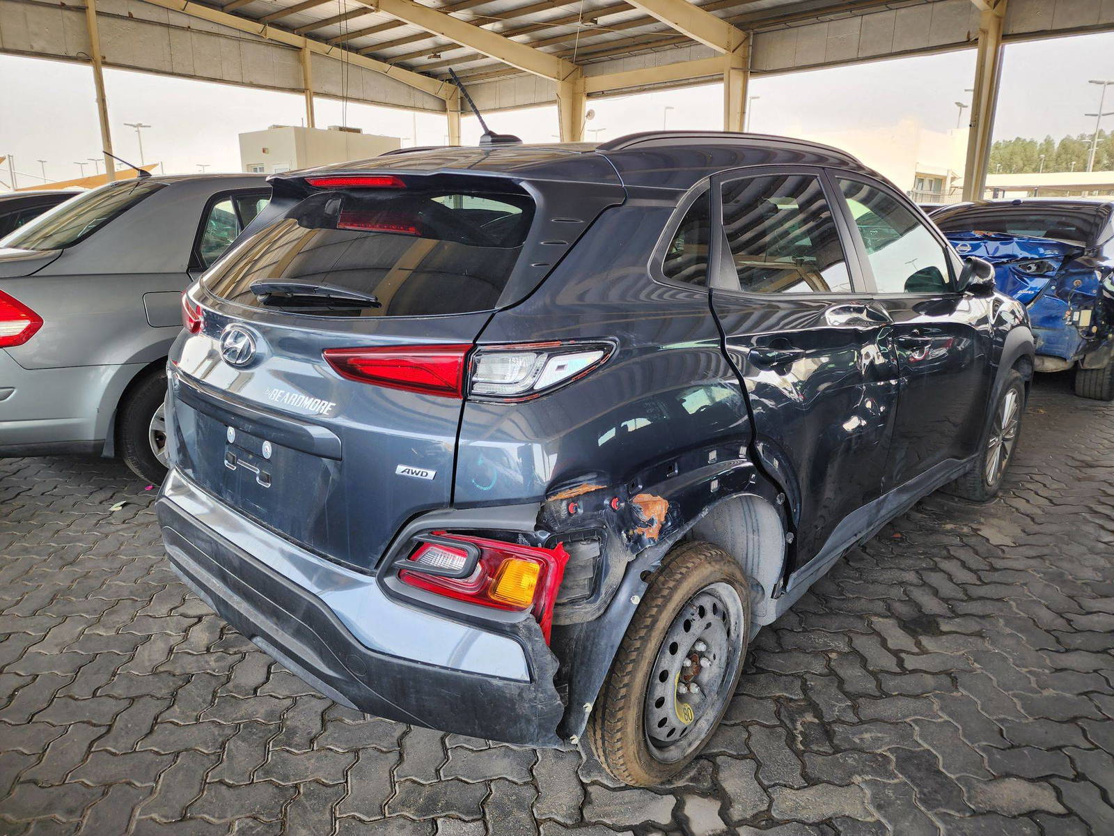 2018 HYUNDAI KONA — 55655 Miles — Lot 87875 — Main - Marhaba Auctions Used Cars - Image 3