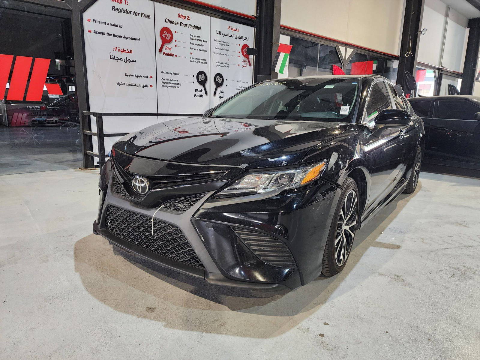 2018 TOYOTA CAMRY — 72702 Miles — Lot JU023198 — Main - Marhaba Auctions Used Cars - Image 4