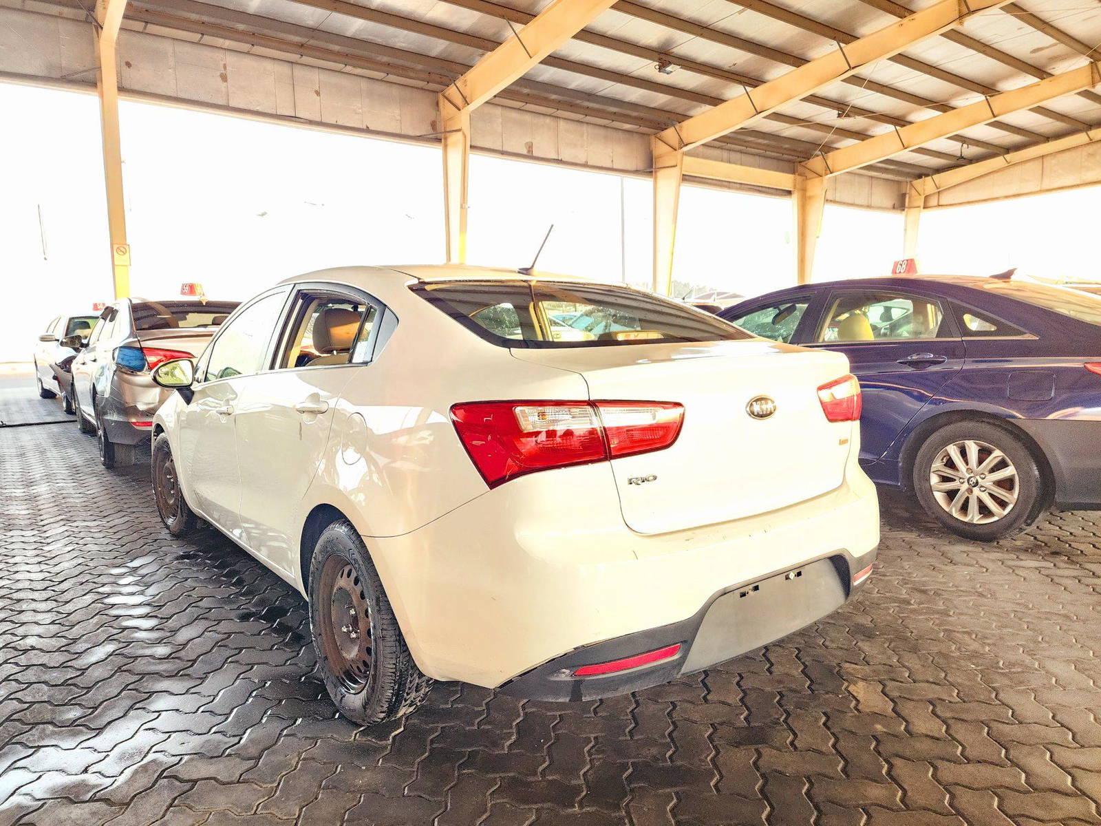 2014 KIA RIO — 166562 Miles — Lot 70123174 — Souq - Marhaba Auctions Used Cars - Image 3
