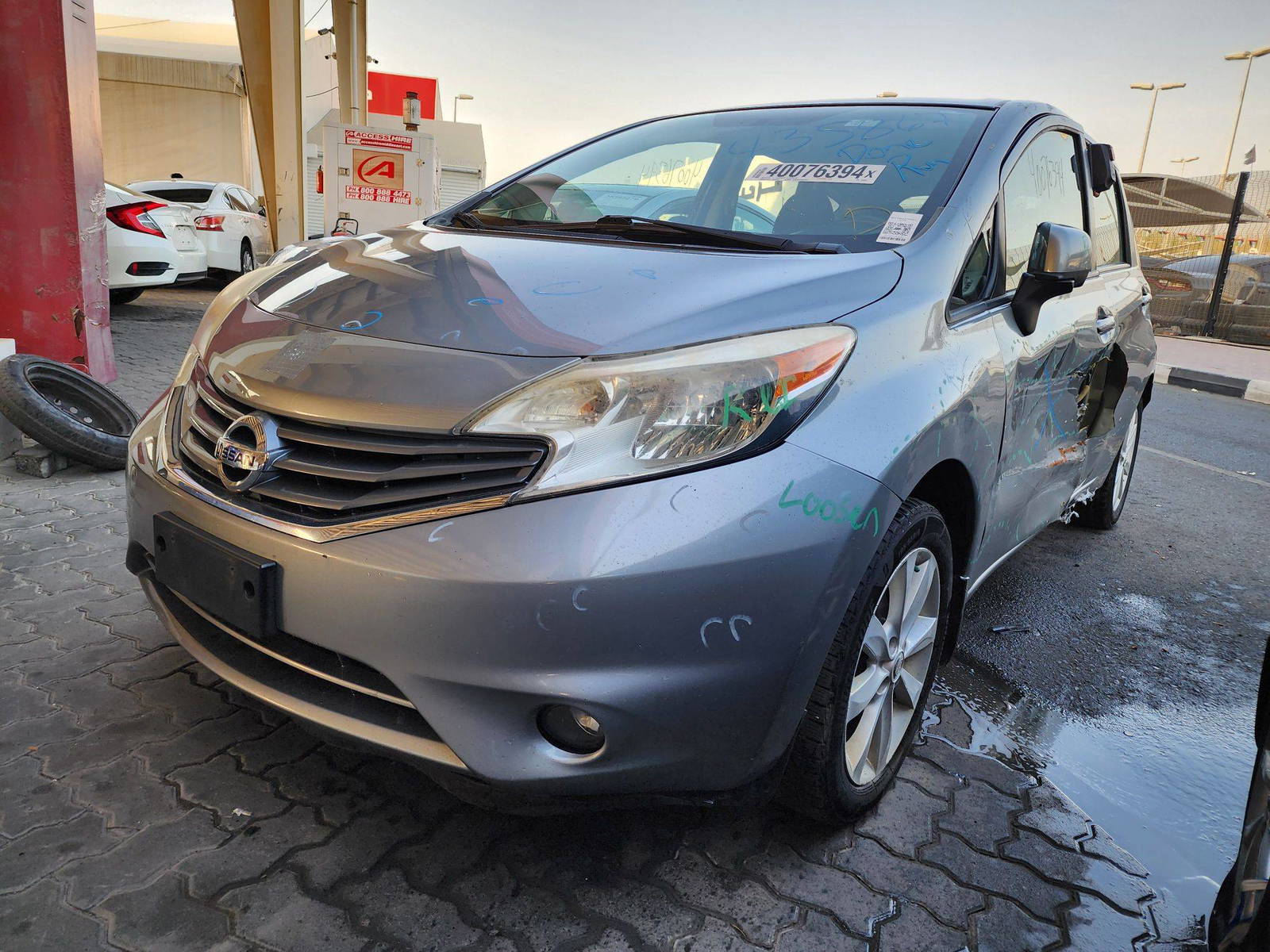 2014 NISSAN VERSA NOTE — 136068 Miles — Lot 40076394 — Souq - Marhaba Auctions Used Cars - Image 8