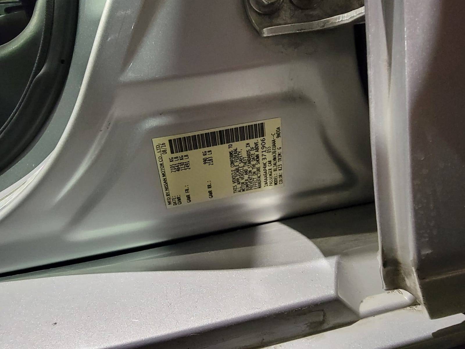 NISSAN MAXIMA 2017 - Marhaba Auction Used Cars - Image 9