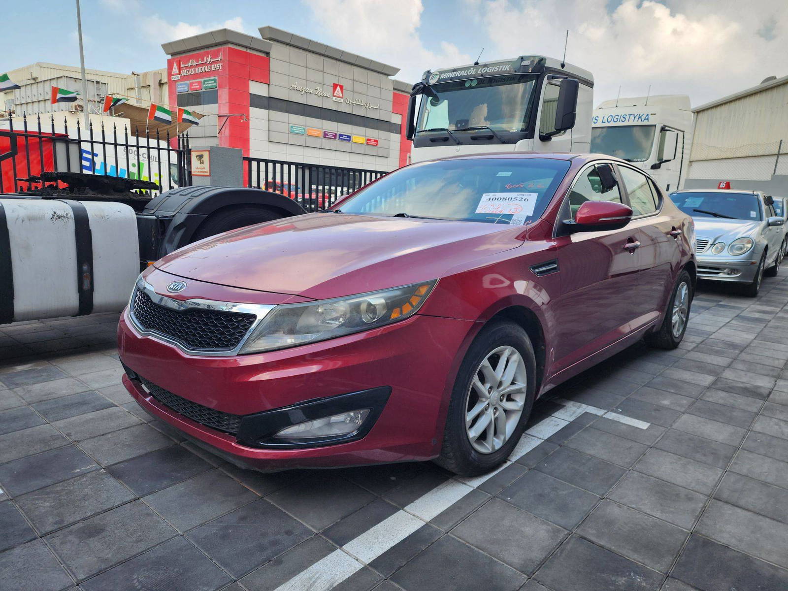2012 KIA OPTIMA — 277558 Miles — Lot 8602 — Main - Marhaba Auctions Used Cars - Image 3