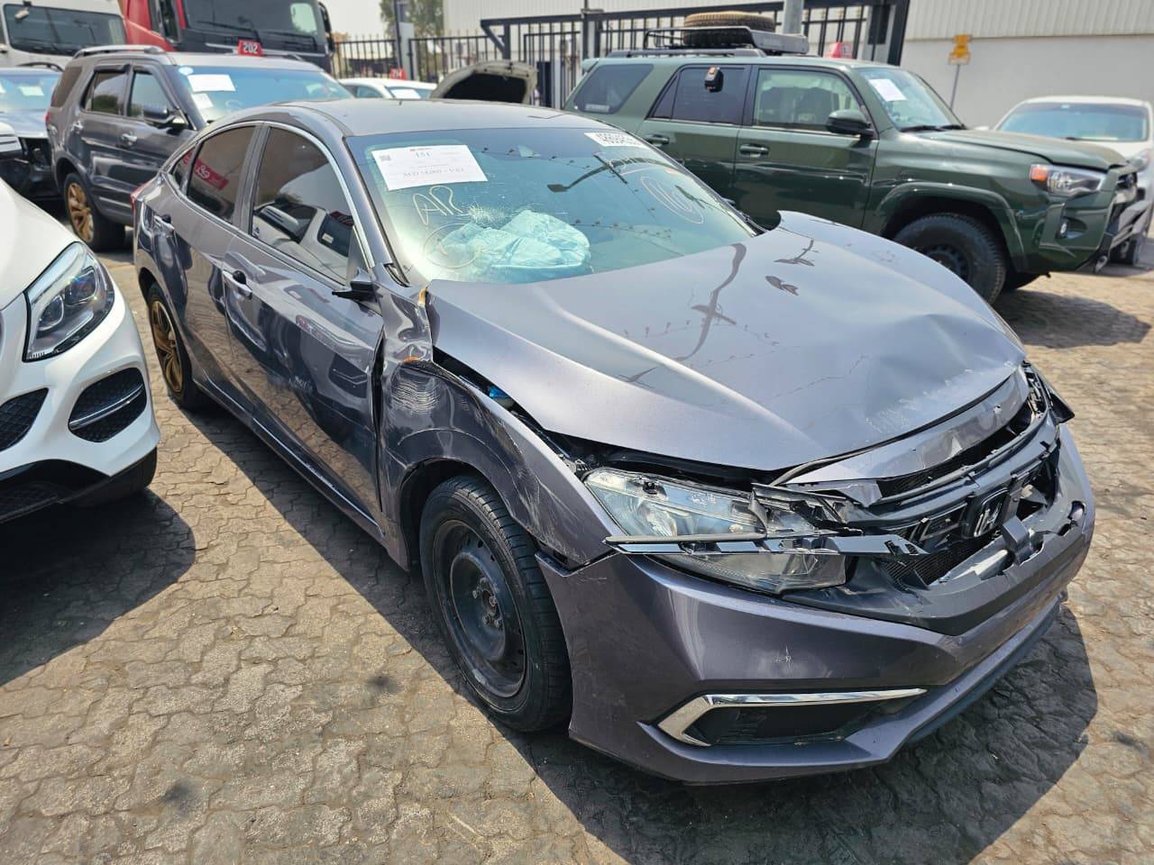 2019 HONDA CIVIC — 118906 Miles — Lot 6KH541403 — Souq - Marhaba Auctions Used Cars - Image 3