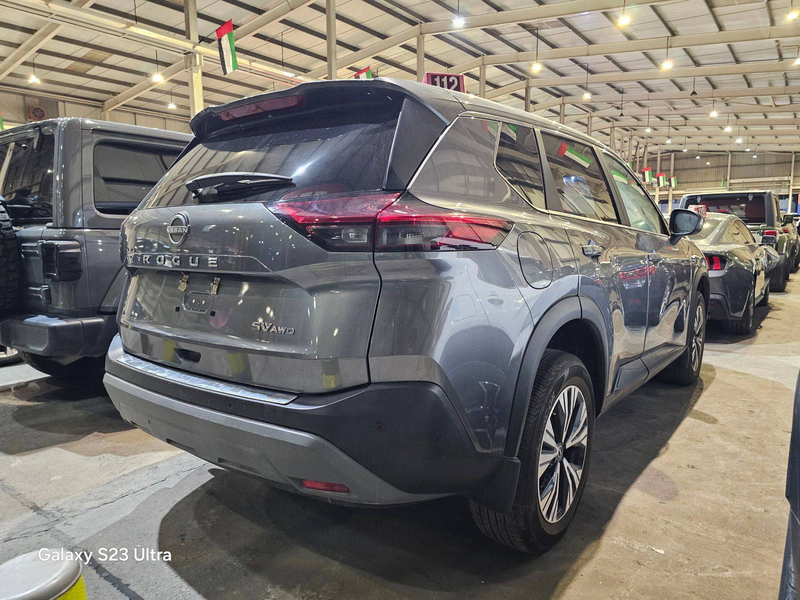 2023 NISSAN ROGUE — 9535 Miles — Lot C881608 — Main - Marhaba Auctions Used Cars - Image 3