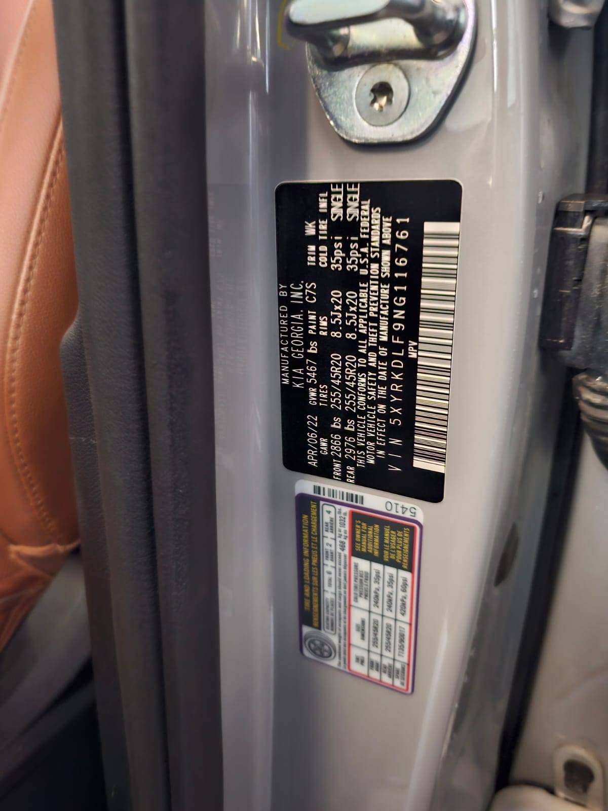 2022 KIA SORENTO — 32662 Miles — Lot F9NG116761 — Main - Marhaba Auctions Used Cars - Image 10