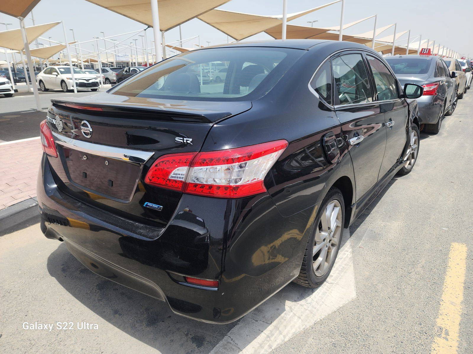 2014 NISSAN SENTRA — 168531 Miles — Lot EY337017 - Marhaba Auctions Used Cars - Image 3