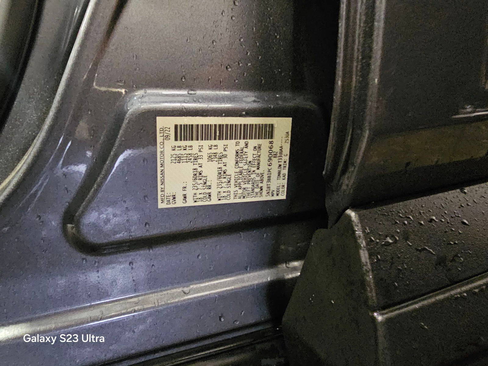 NISSAN ROGUE 2023 - Marhaba Auction Used Cars - Image 9