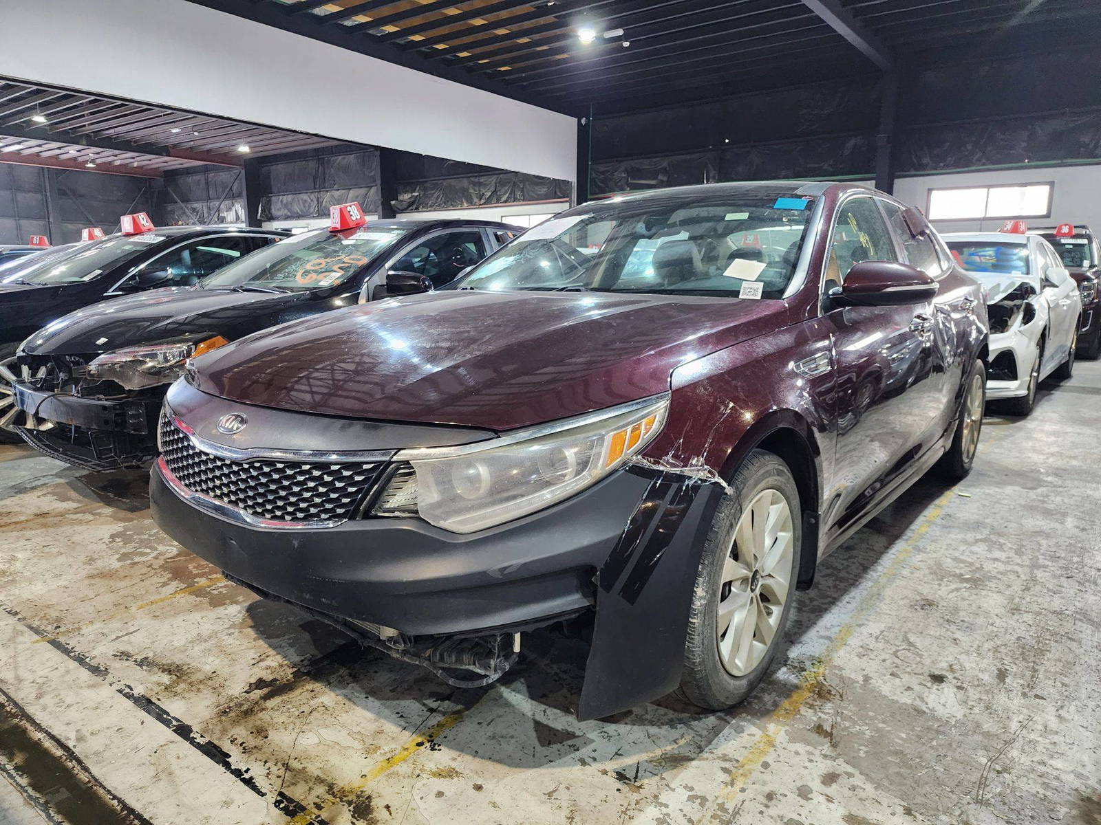 2016 KIA OPTIMA — 141780 Miles — Lot 1174944 — Al Quoz - Marhaba Auctions Used Cars - Image 6