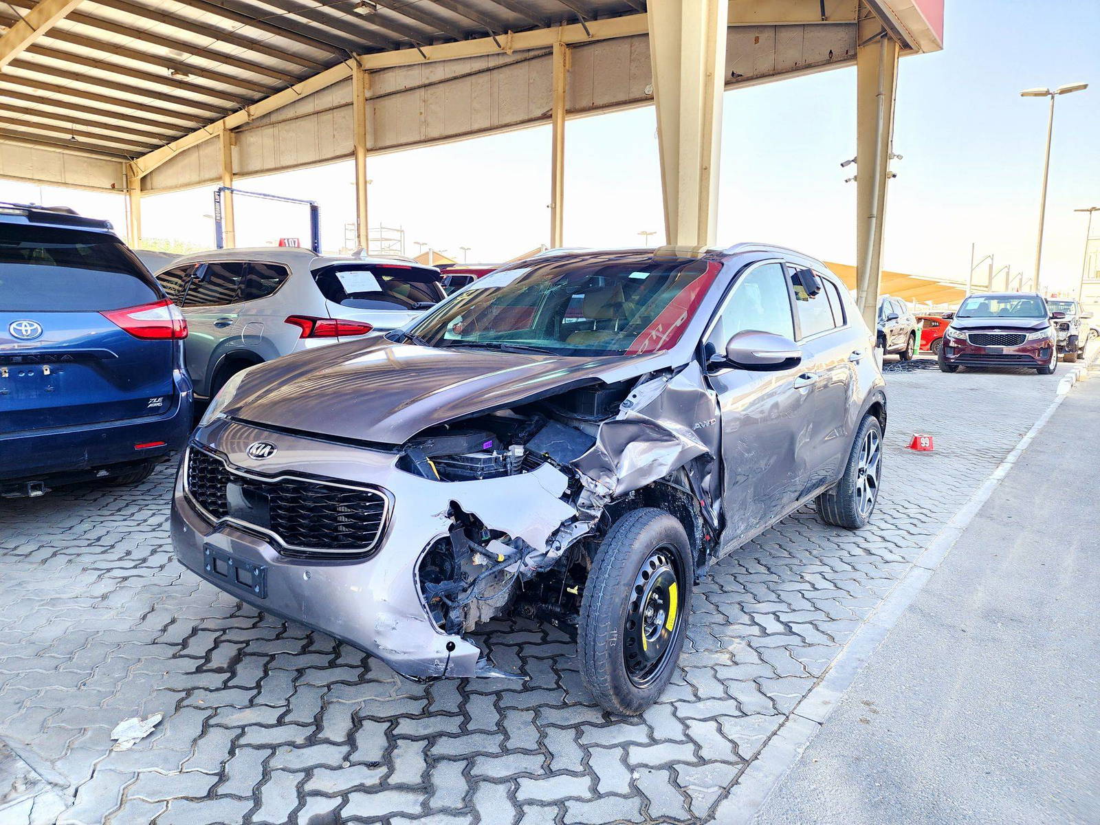 2017 KIA SPORTAGE — 92073 Miles — Lot A68H7151759 — Souq - Marhaba Auctions Used Cars - Image 4