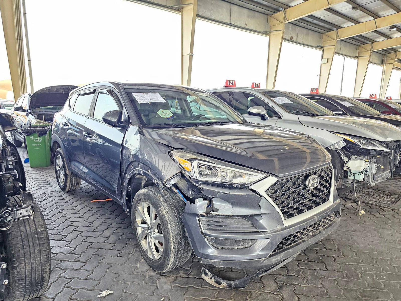 2019 HYUNDAI TUCSON — 110941 Miles — Lot 1KU969458 — Main - Marhaba Auctions Used Cars - Image 4