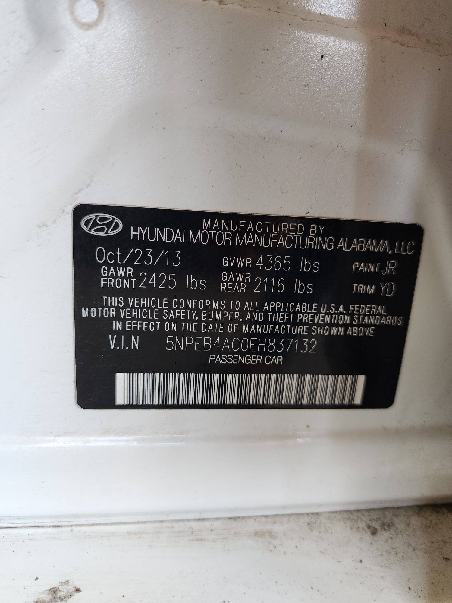 2014 HYUNDAI SONATA — 179460 Miles — Lot 39116766 — Main - Marhaba Auctions Used Cars - Image 10