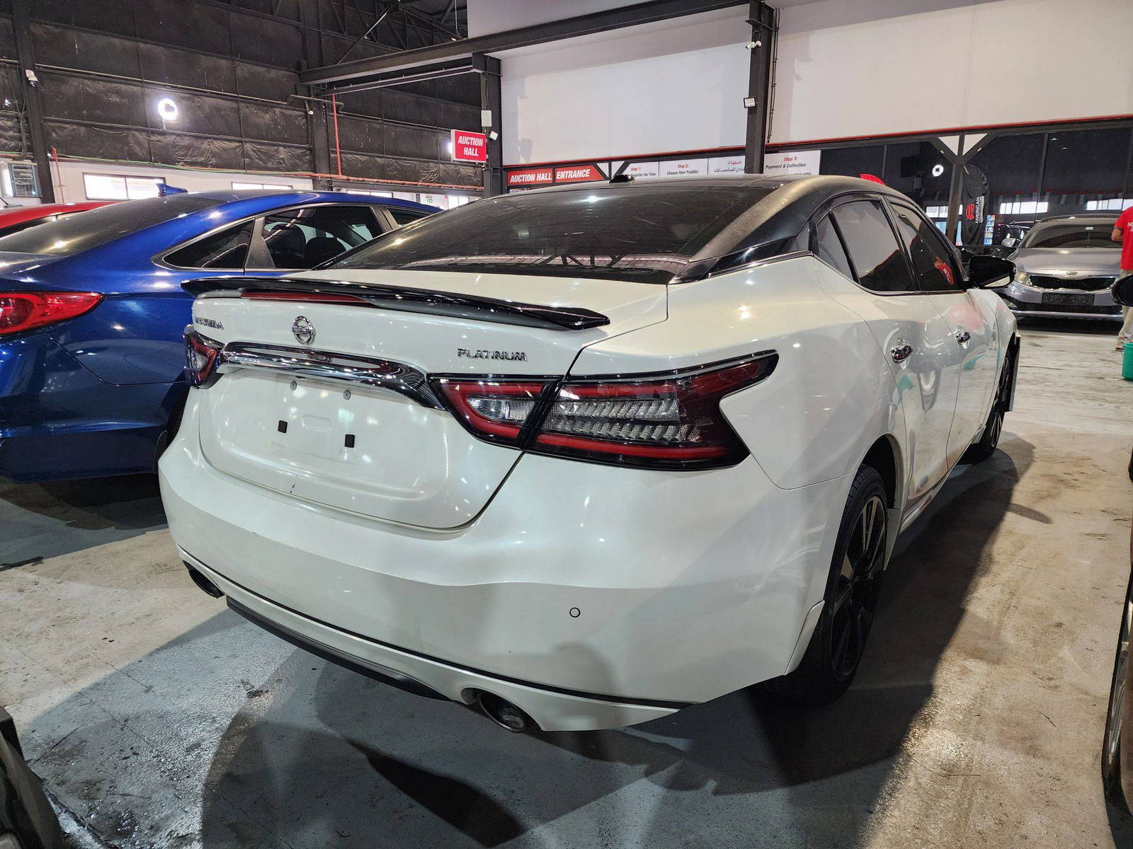 2016 NISSAN MAXIMA — 166851 Miles — Lot P2GC376357 — Al Quoz - Marhaba Auctions Used Cars - Image 4