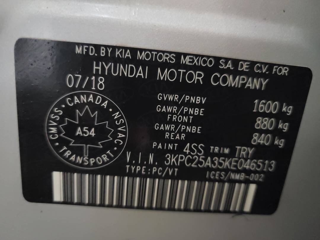 2019 HYUNDAI ACCENT — 80112 KM — Lot KE046513 - Marhaba Auctions Used Cars - Image 8