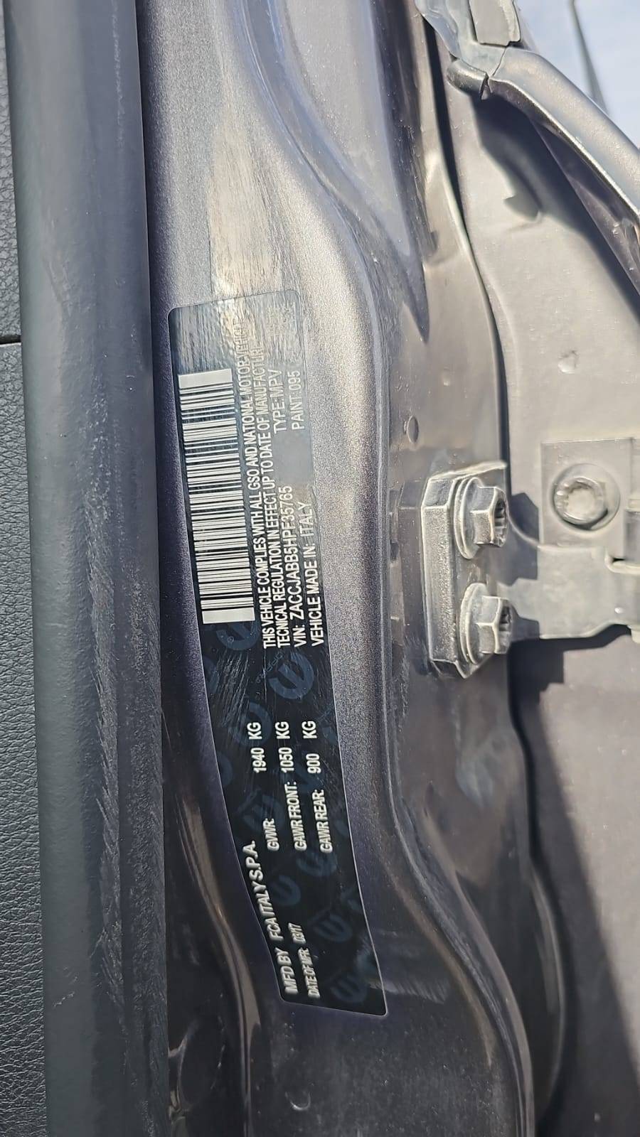 JEEP RENEGADE LATITUDE 2018 - Marhaba Auction Used Cars - Image 6