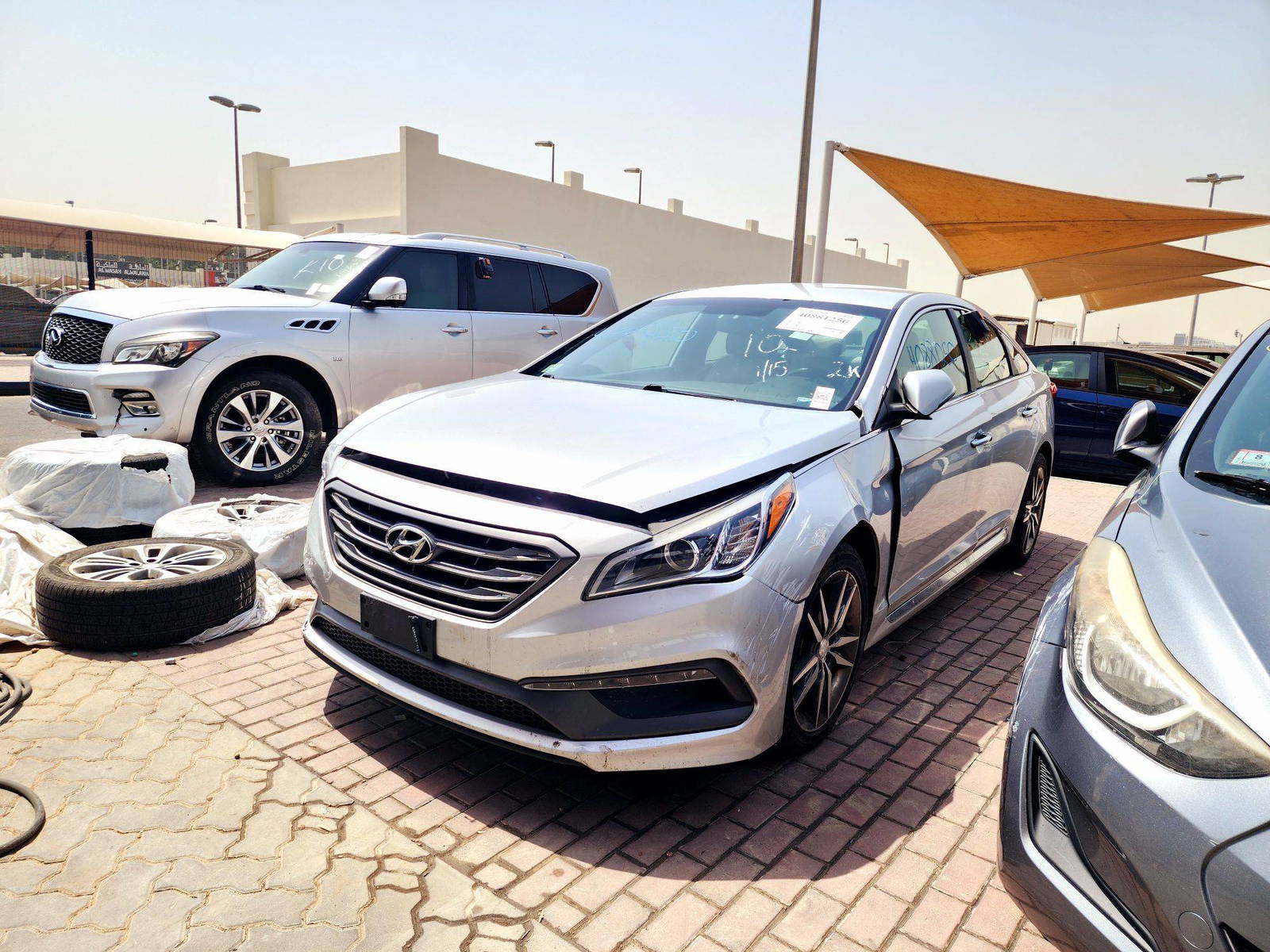 2015 HYUNDAI SONATA — 120520 Miles — Lot 40881250 — Souq - Marhaba Auctions Used Cars - Image 5
