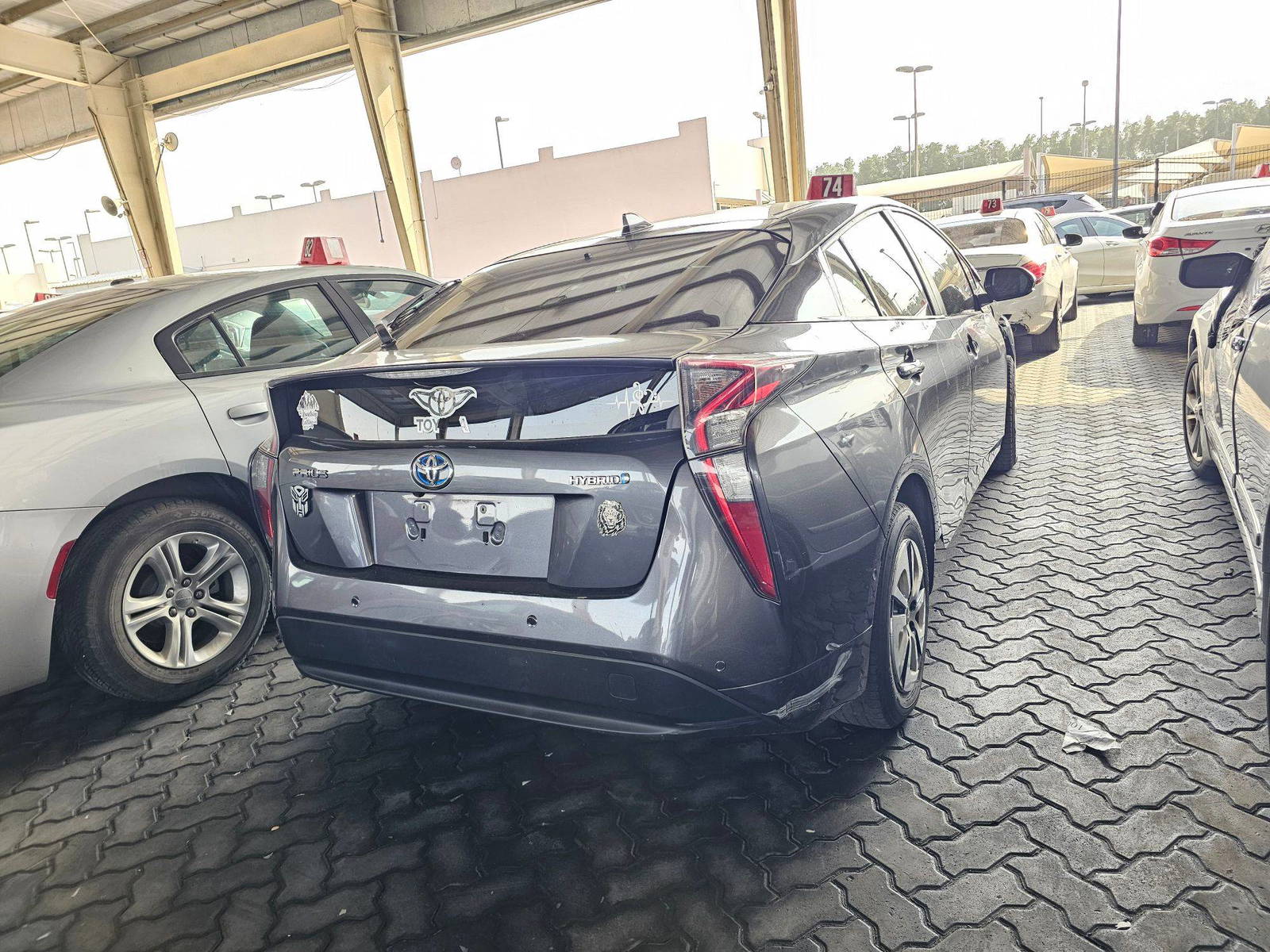 2018 TOYOTA PRIUS — 124195 Miles — Lot J3061140 — Main - Marhaba Auctions Used Cars - Image 3