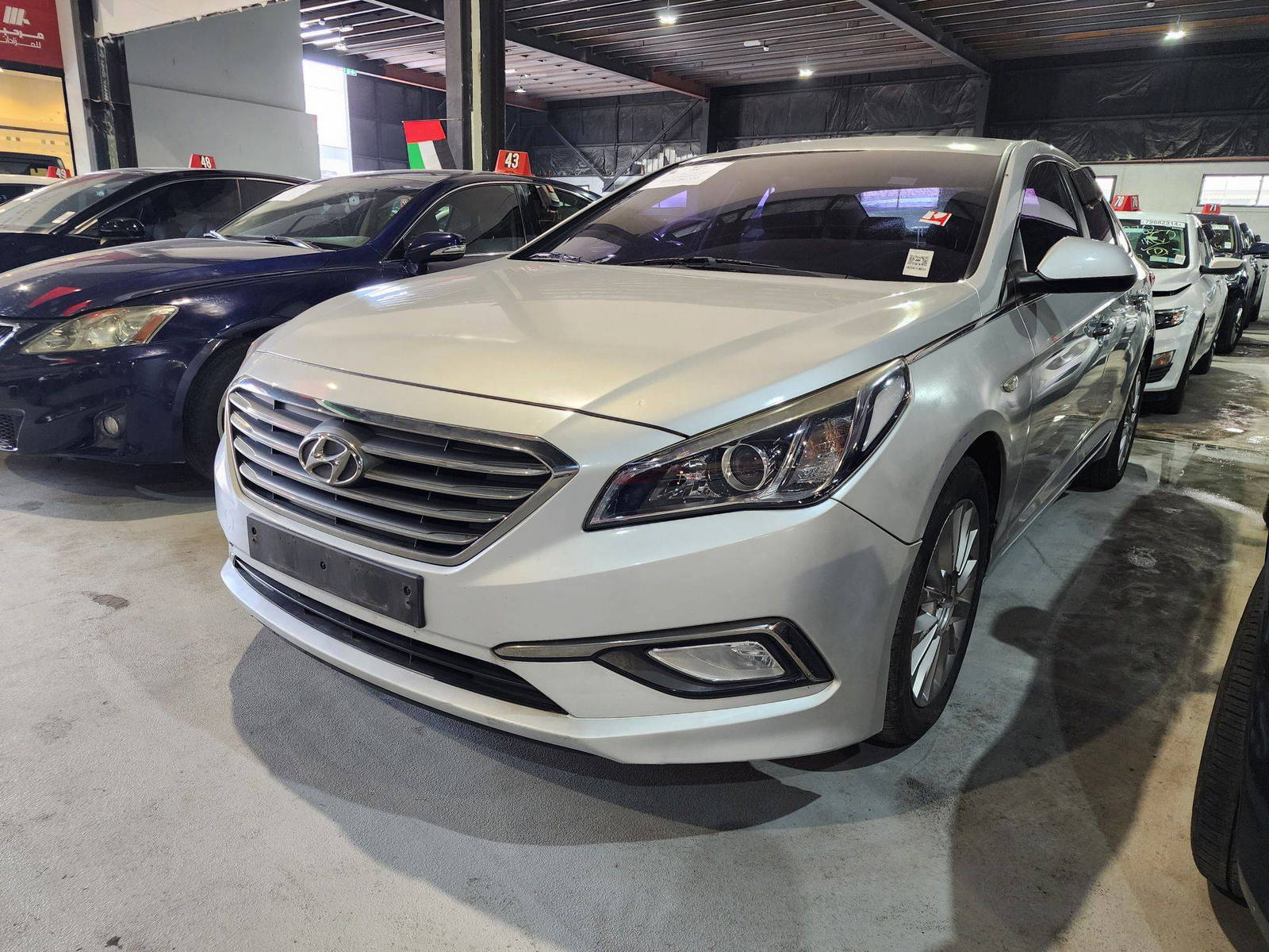 2016 HYUNDAI SONATA — 160756 KM — Lot 215211 — Al Quoz - Marhaba Auctions Used Cars - Image 4