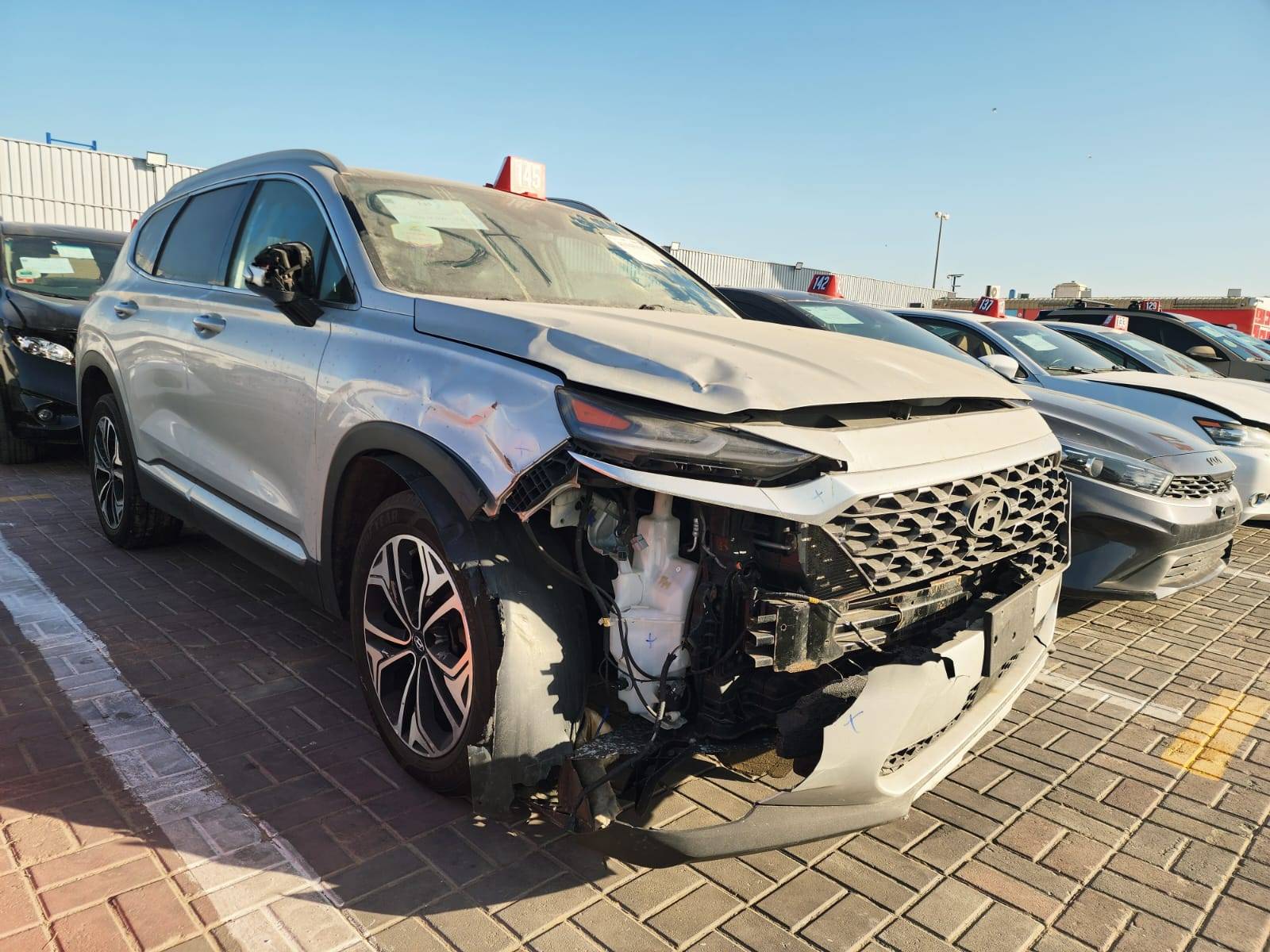HYUNDAI SANTA FE 2019 - Marhaba Auction Used Cars - Image 3