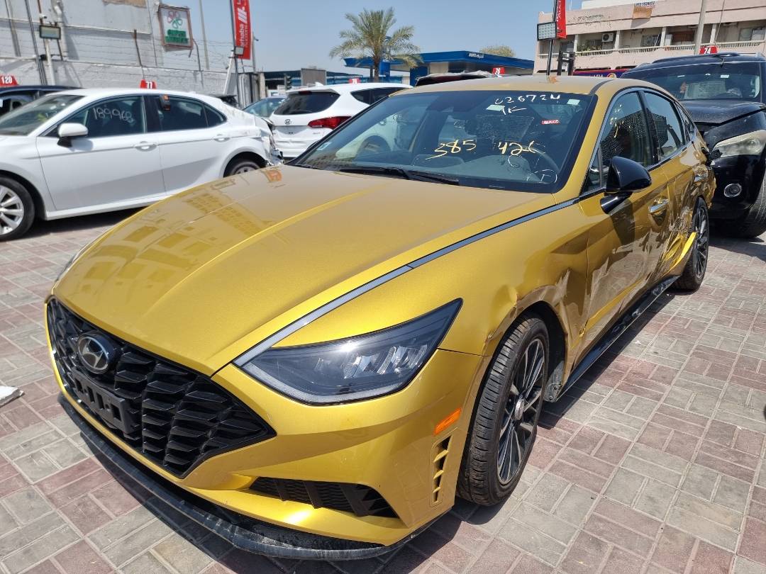 2020 HYUNDAI SONATA — 45006 Miles — Lot H026734 — Ind. 12 - Marhaba Auctions Used Cars - Image 3