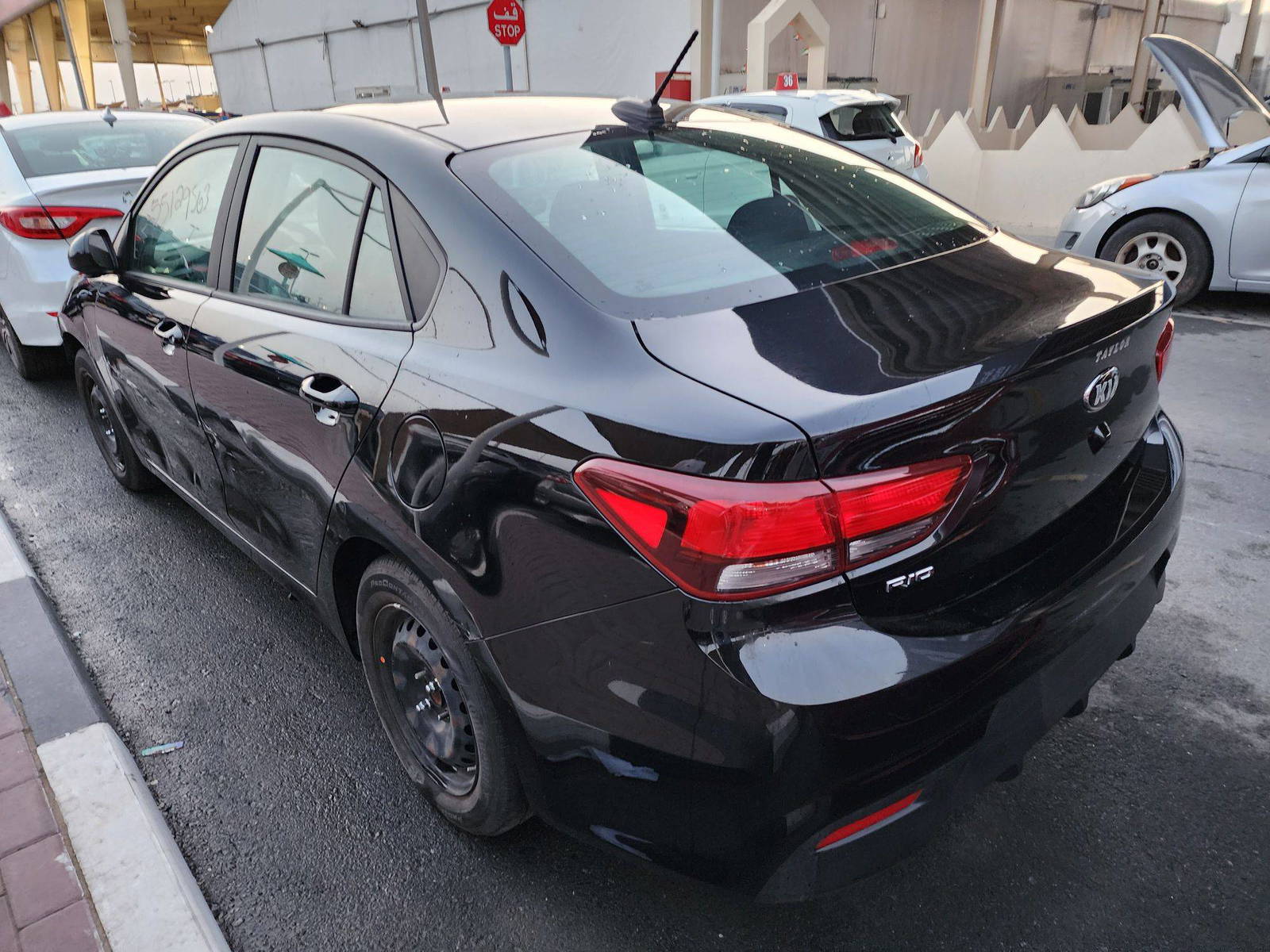 2020 KIA RIO — 17087 Miles — Lot E312839 - Marhaba Auctions Used Cars - Image 3