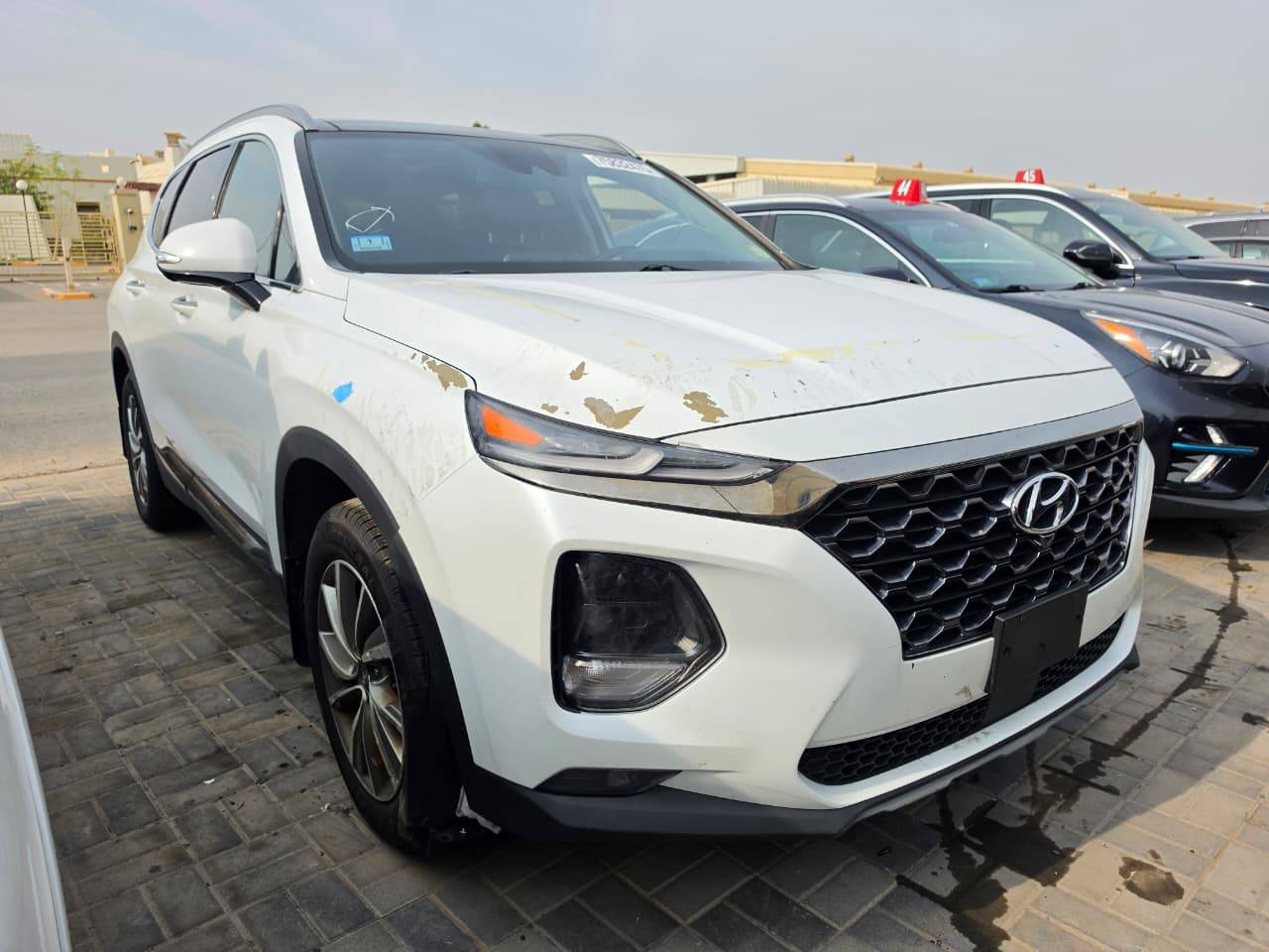 2020 HYUNDAI SANTA FE LIMITED — sold — 125349 Miles — Lot 75832475 — Oman Yard - Marhaba Auctions Used Cars - Image 2