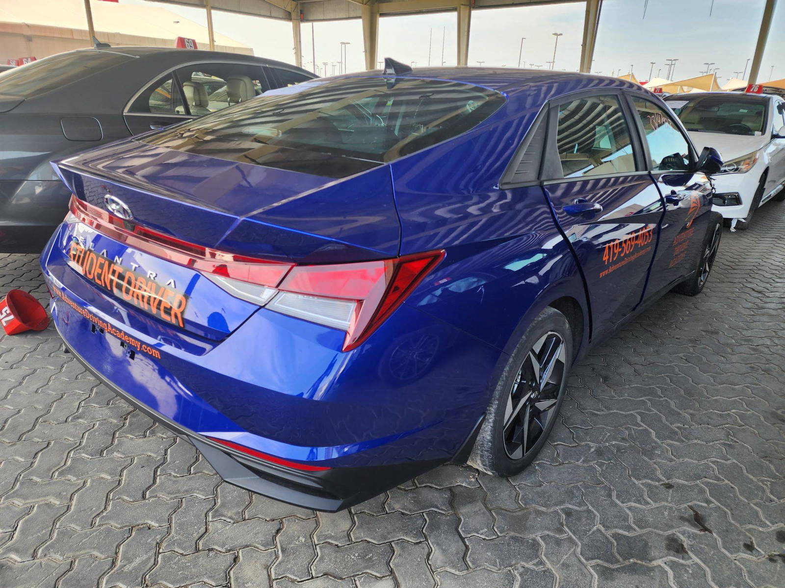 2023 HYUNDAI ELANTRA — 43088 Miles — Lot 38147923 - Marhaba Auctions Used Cars - Image 3