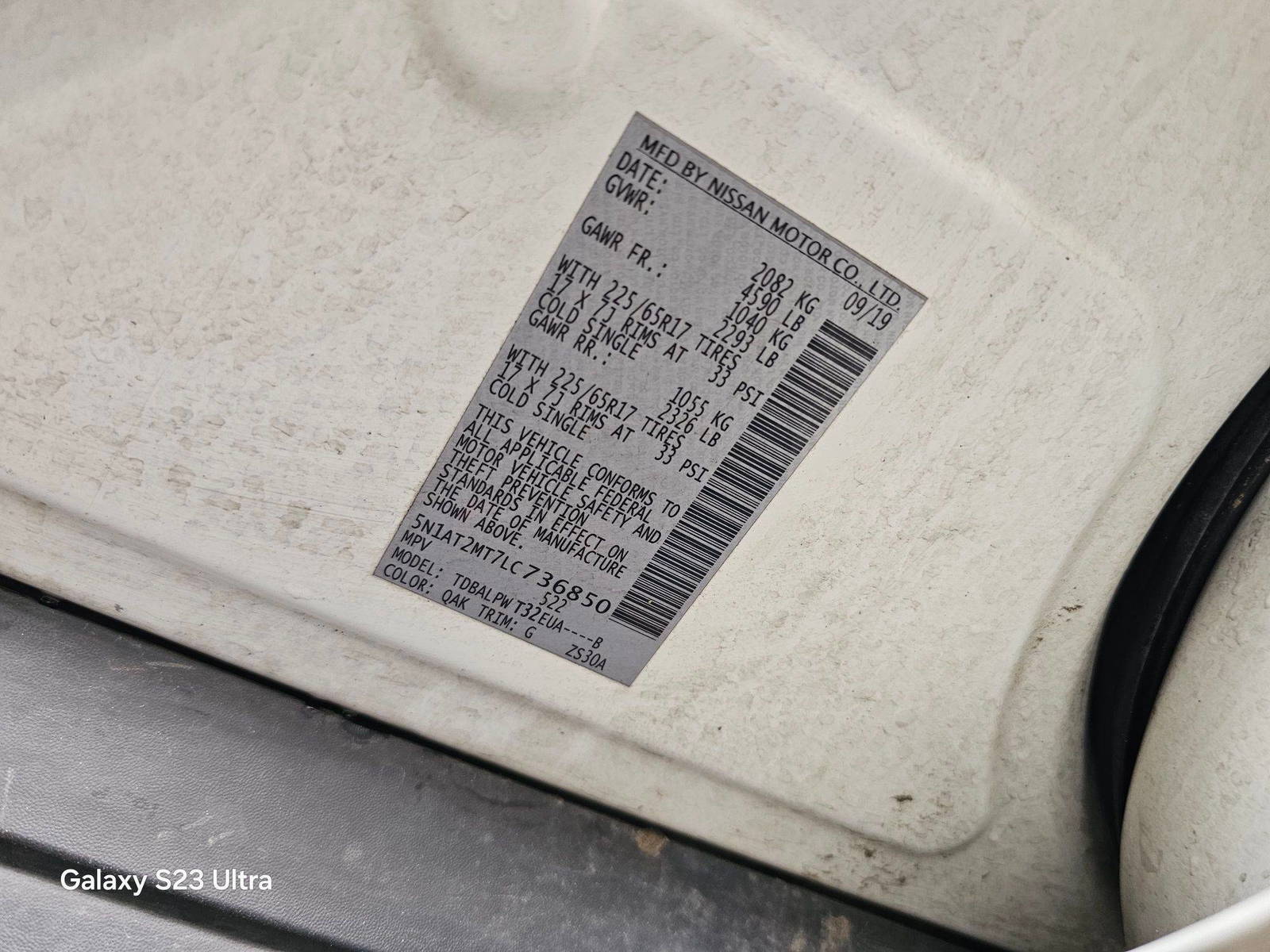 NISSAN ROGUE 2020 - Marhaba Auction Used Cars - Image 8