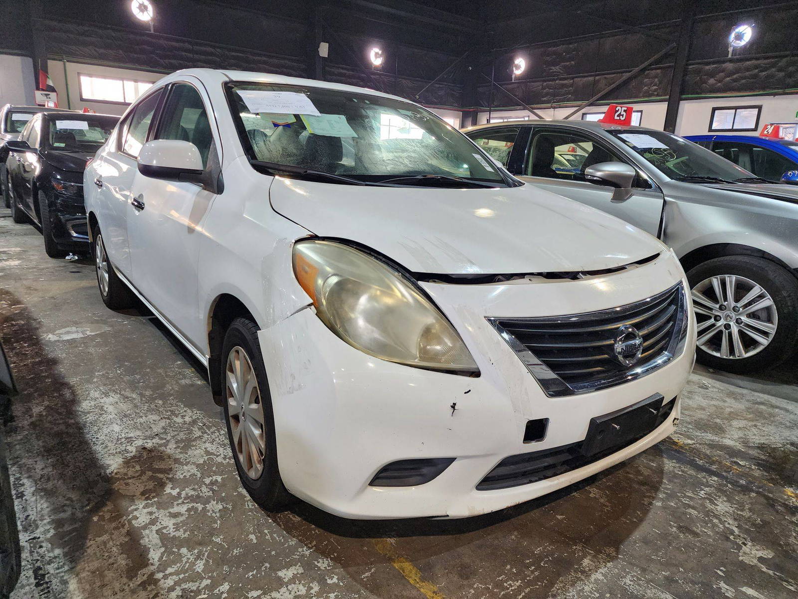 2014 NISSAN VERSA — 169247 Miles — Lot 3EL868011 — Al Quoz - Marhaba Auctions Used Cars - Image 3