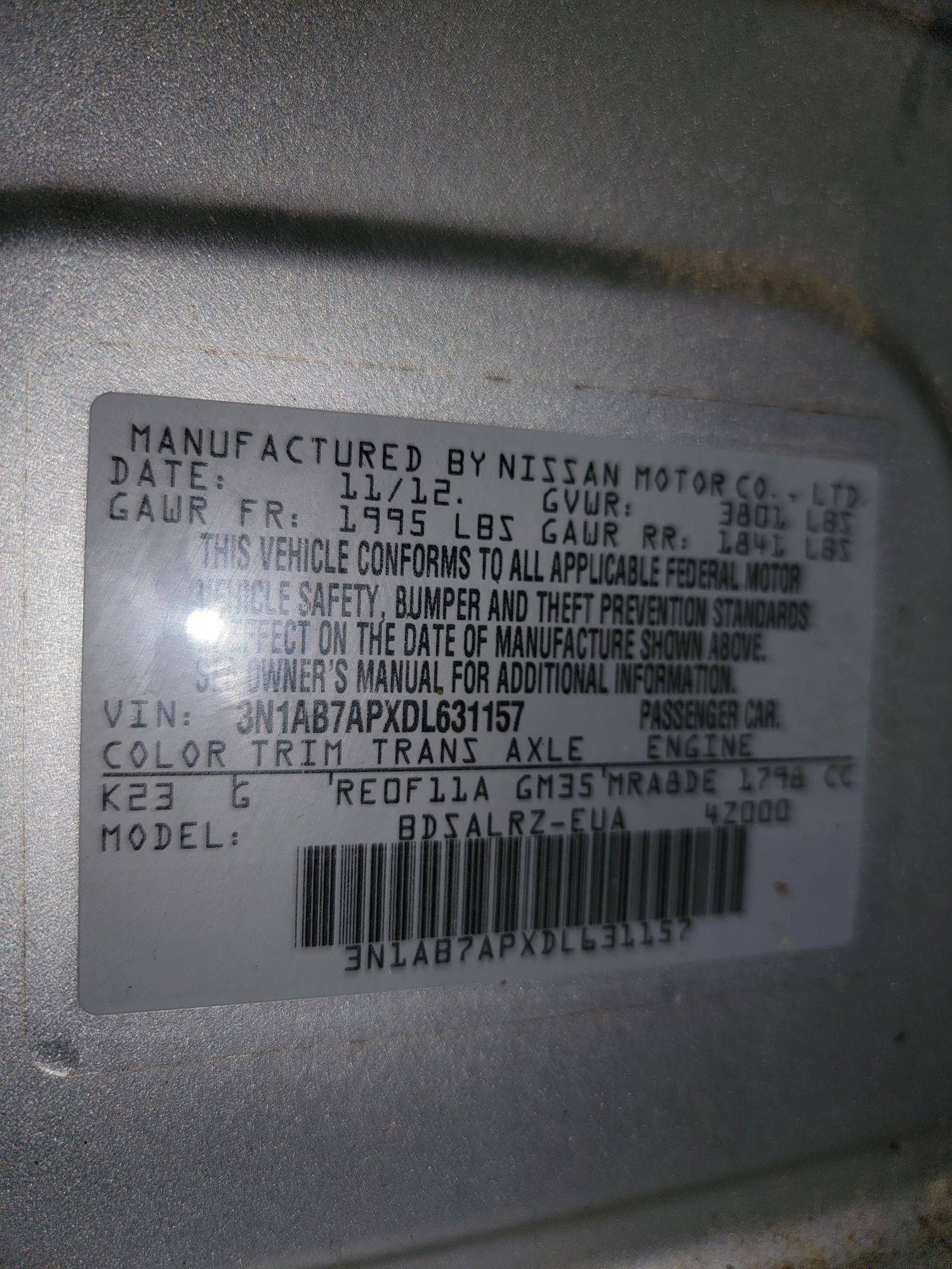 NISSAN SENTRA 2013 - Marhaba Auction Used Cars - Image 11