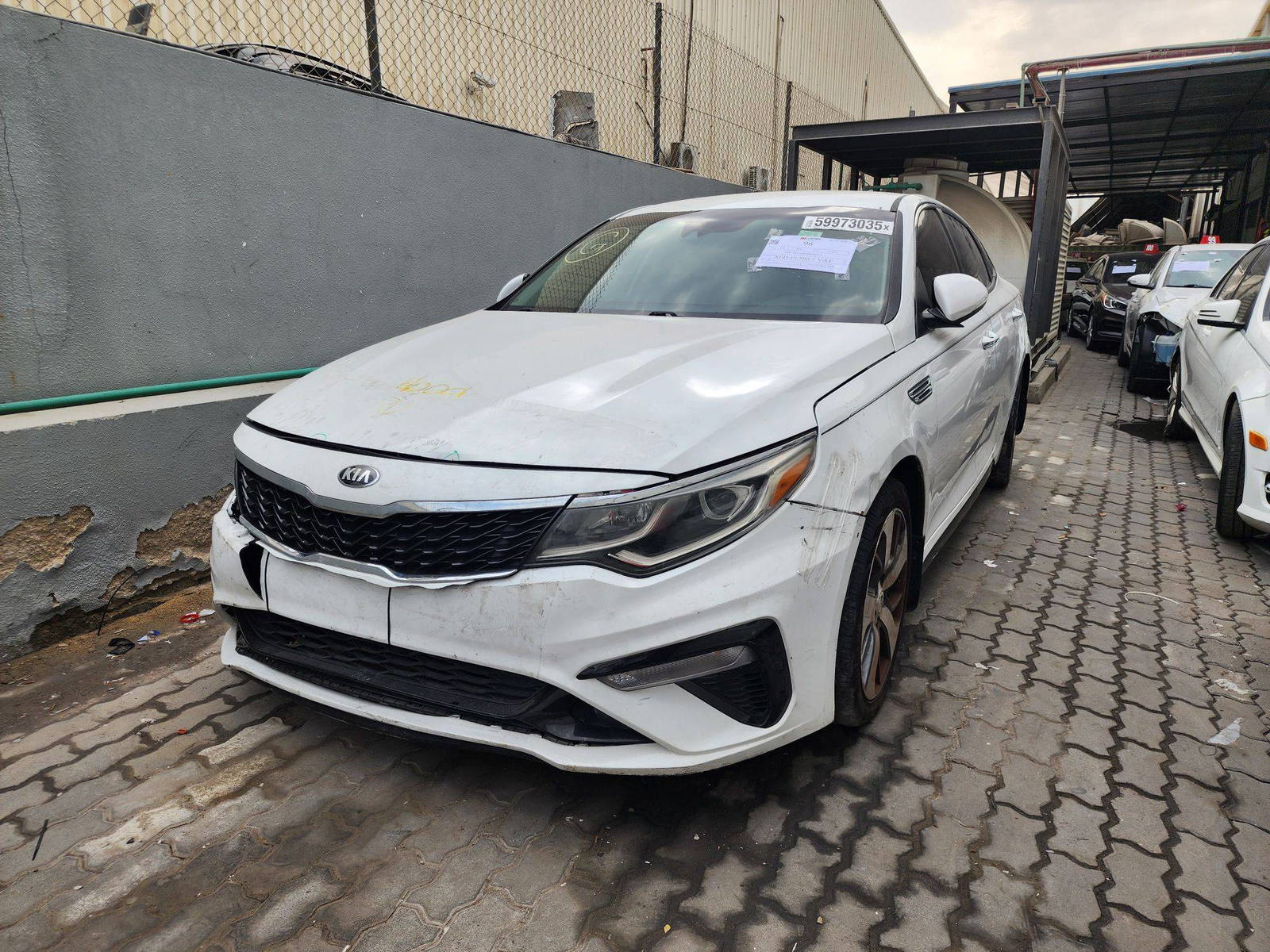2019 KIA OPTIMA — 102843 Miles — Lot 330537 — Al Quoz - Marhaba Auctions Used Cars - Image 3