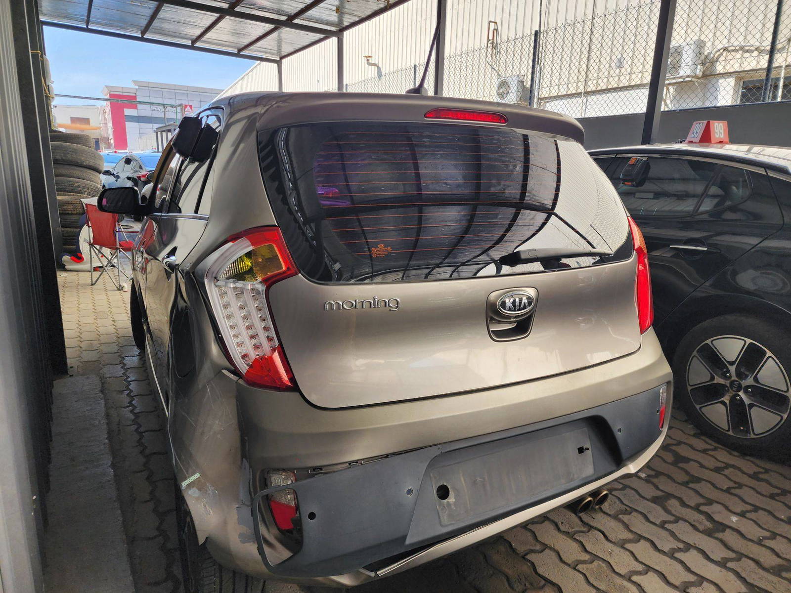 2012 KIA MORNING — 141504 KM — Lot 224012 — Al Quoz - Marhaba Auctions Used Cars - Image 6