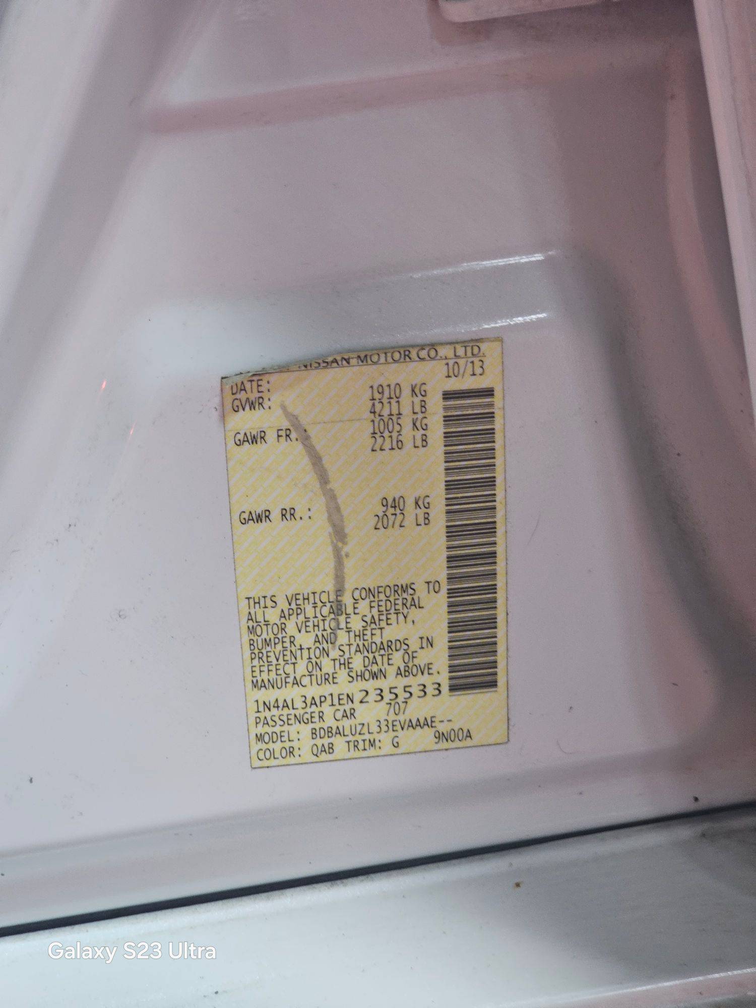 NISSAN ALTIMA 2014 - Marhaba Auction Used Cars - Image 10