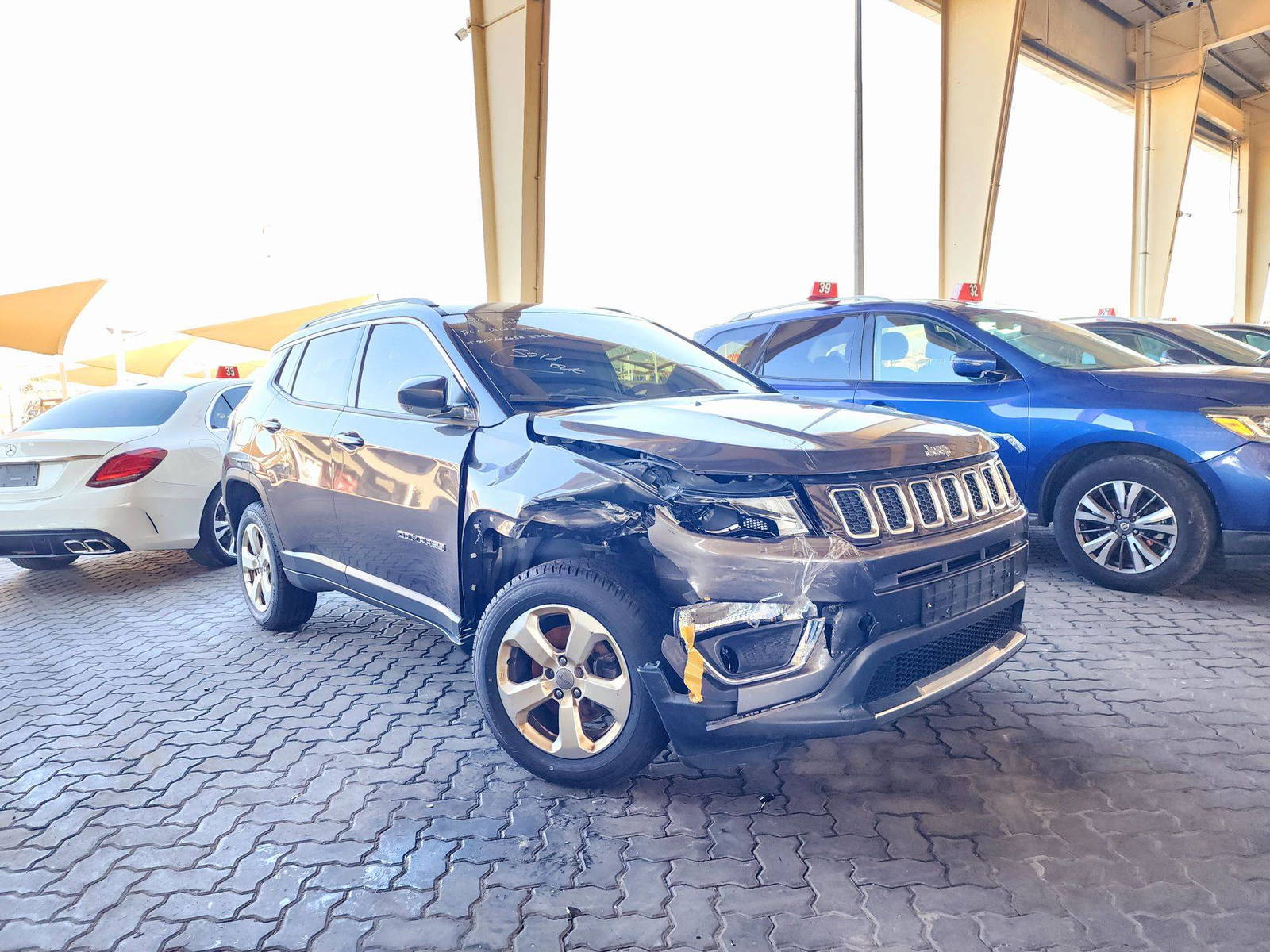 2019 JEEP COMPASS — 75385 KM — Lot T628361 — Souq - Marhaba Auctions Used Cars - Image 4