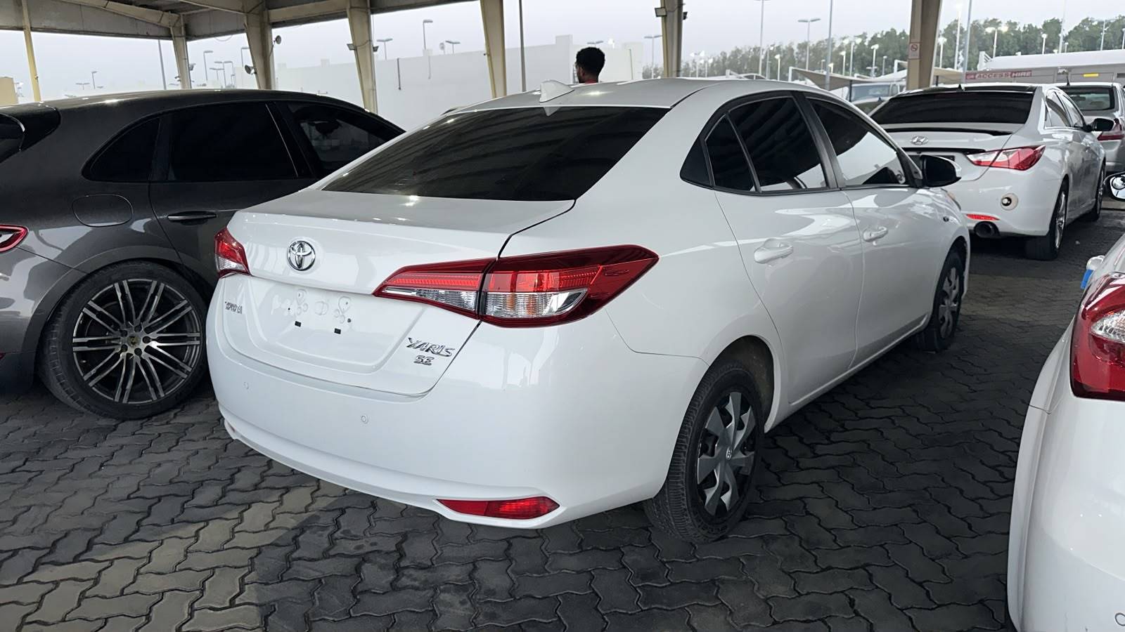 2019 TOYOTA YARIS — sold — 186521 KM — Lot 0K2054208 — Souq - Marhaba Auctions Used Cars - Image 4