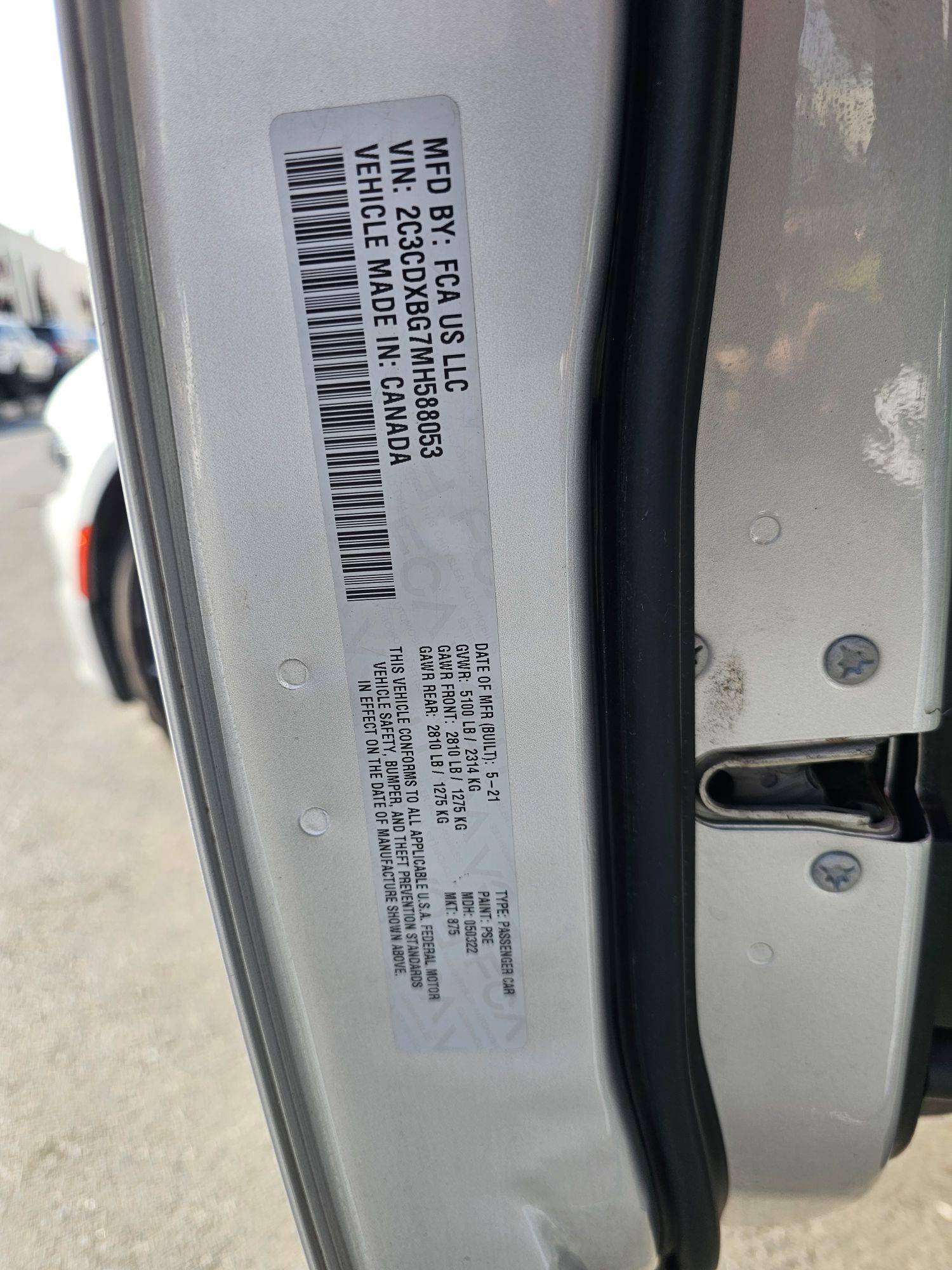 DODGE CHARGER 2021 - Marhaba Auction Used Cars - Image 9