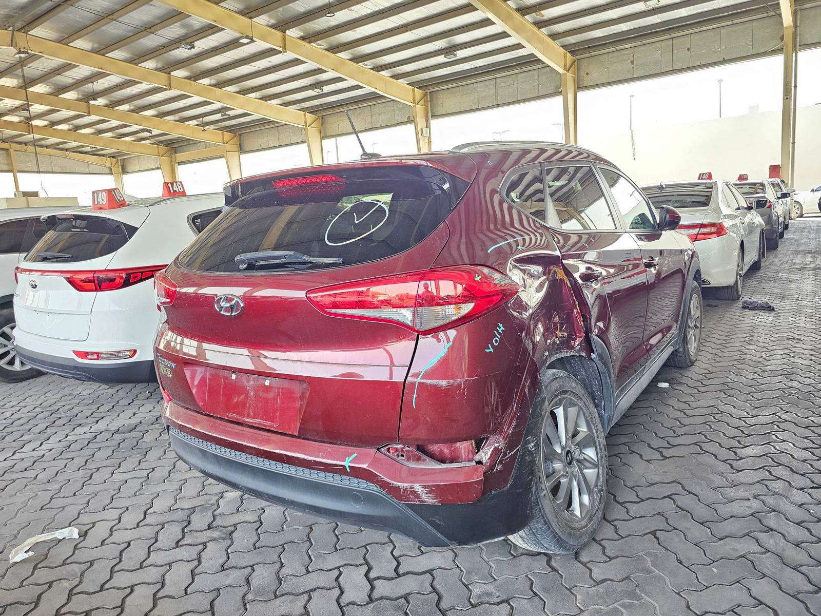 HYUNDAI TUCSON 2017 - Marhaba Auction Used Cars - Image 3