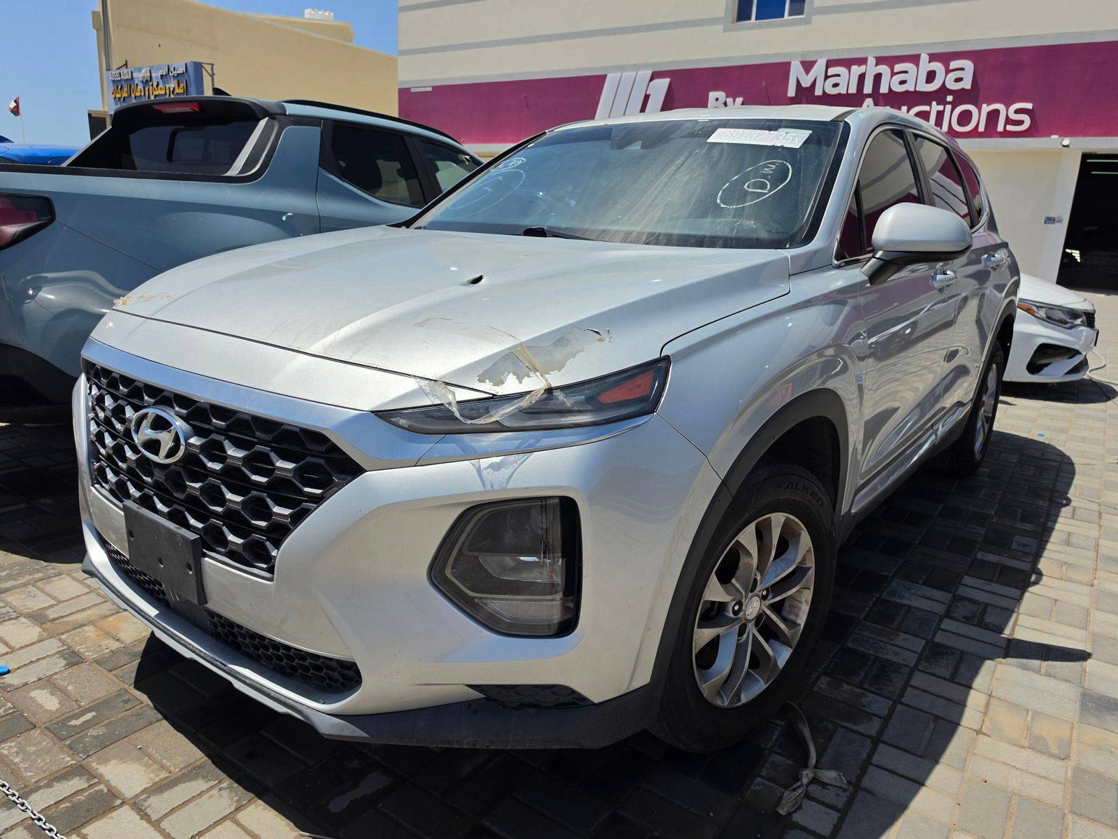 HYUNDAI SANTA FE 2019 - Marhaba Auction Used Cars - Image 3