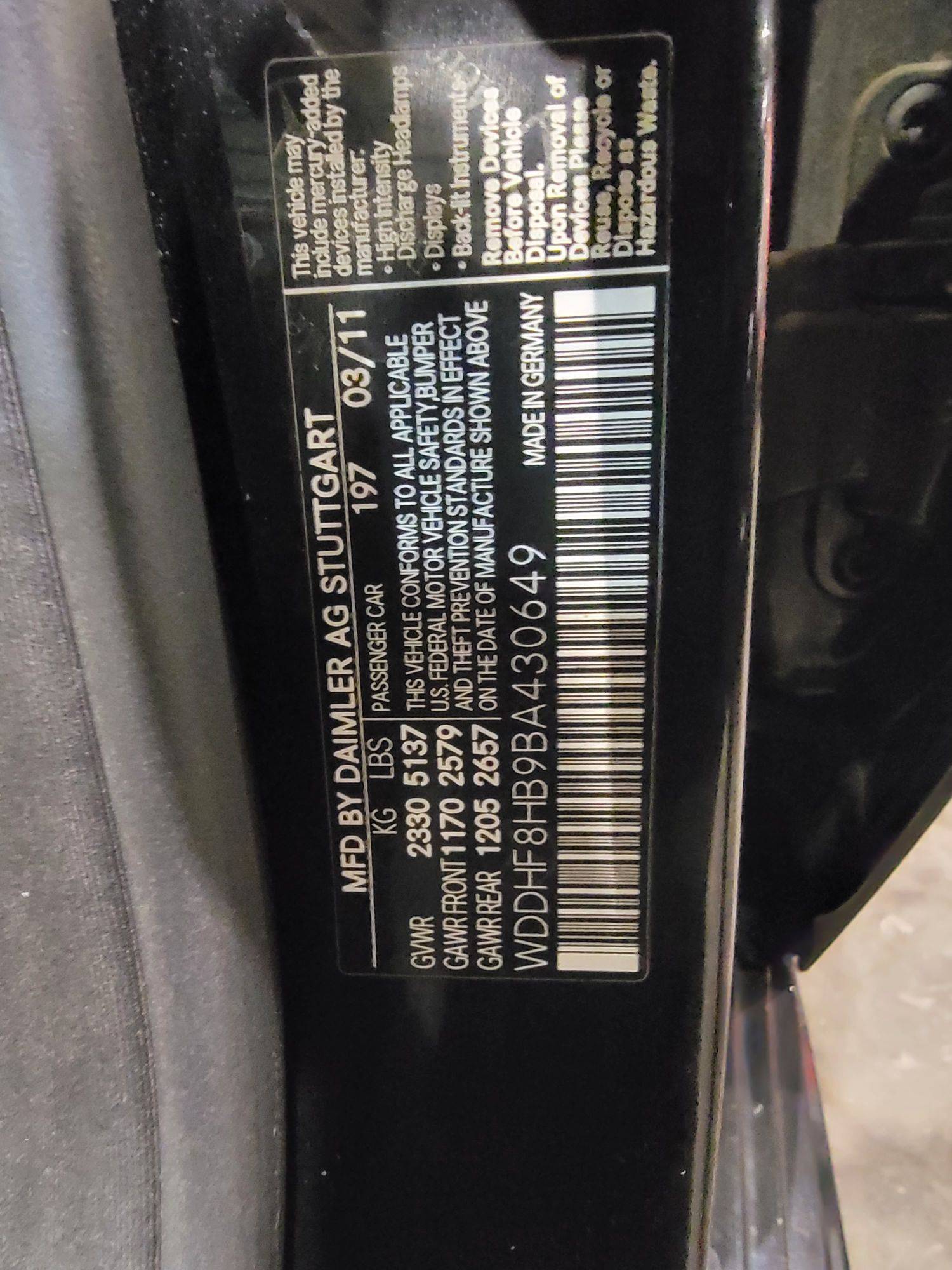 MERCEDES BENZ E 350 2011 - Marhaba Auction Used Cars - Image 10