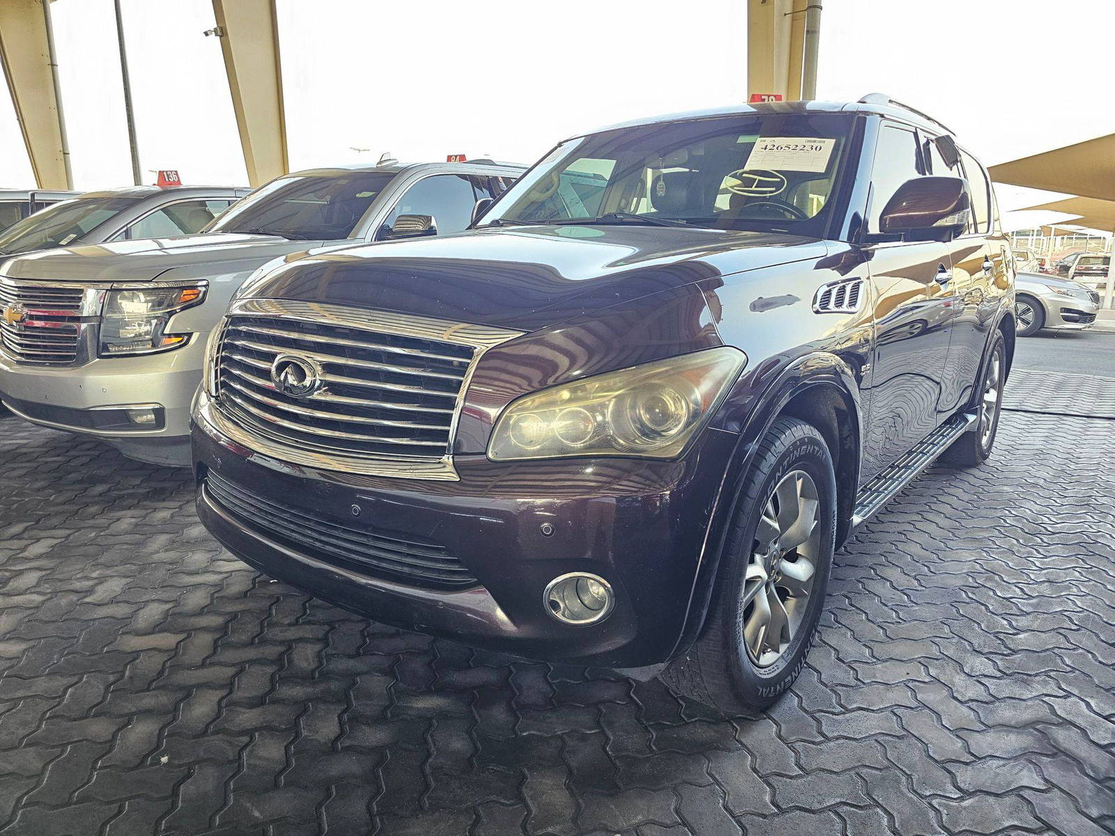 2014 INFINITI QX80 — 189714 Miles — Lot E9065544 — Souq - Marhaba Auctions Used Cars - Image 5