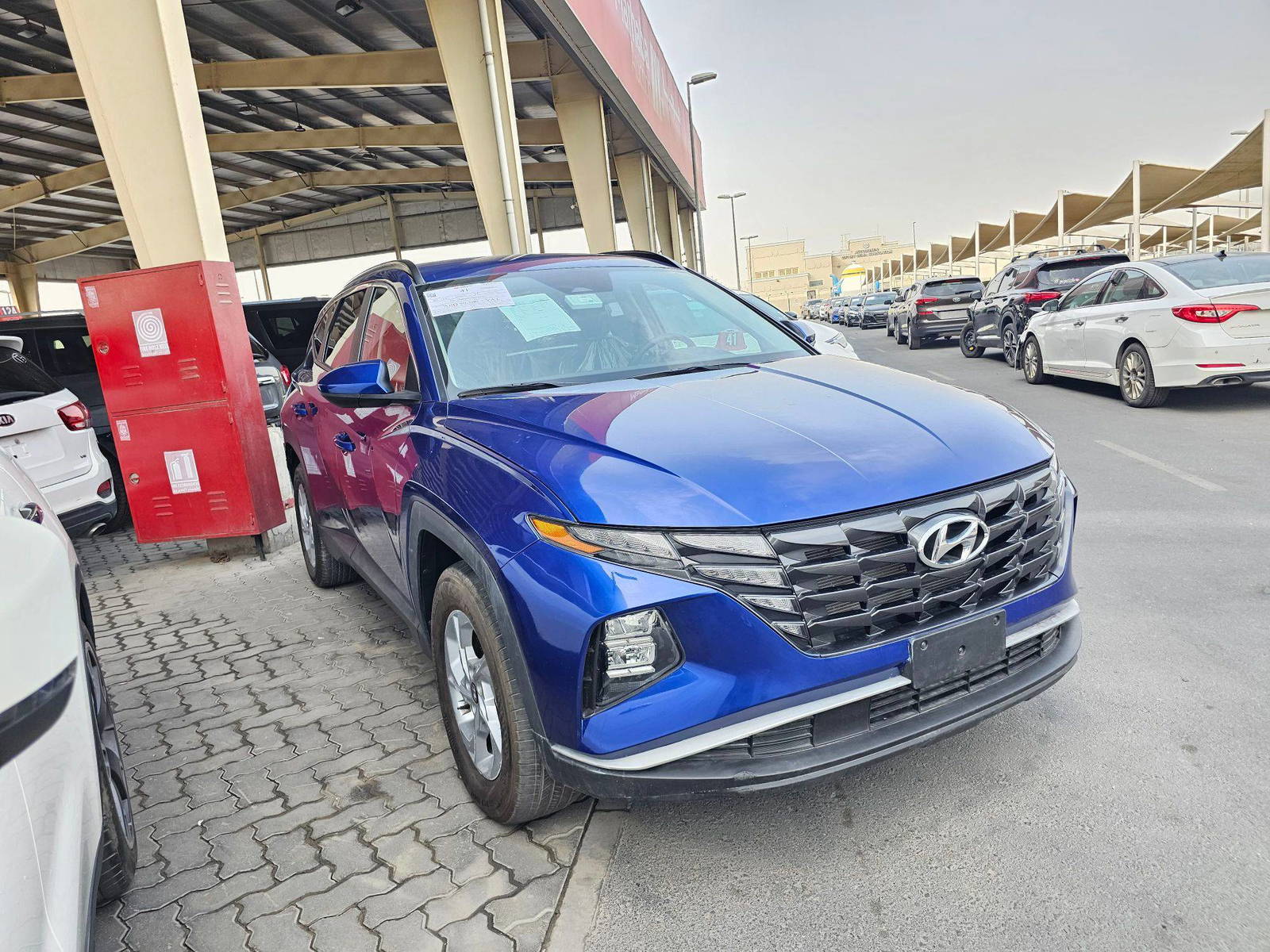 2024 HYUNDAI TUCSON — 16979 Miles — Lot CDE6RH326517 — Souq - Marhaba Auctions Used Cars - Image 3