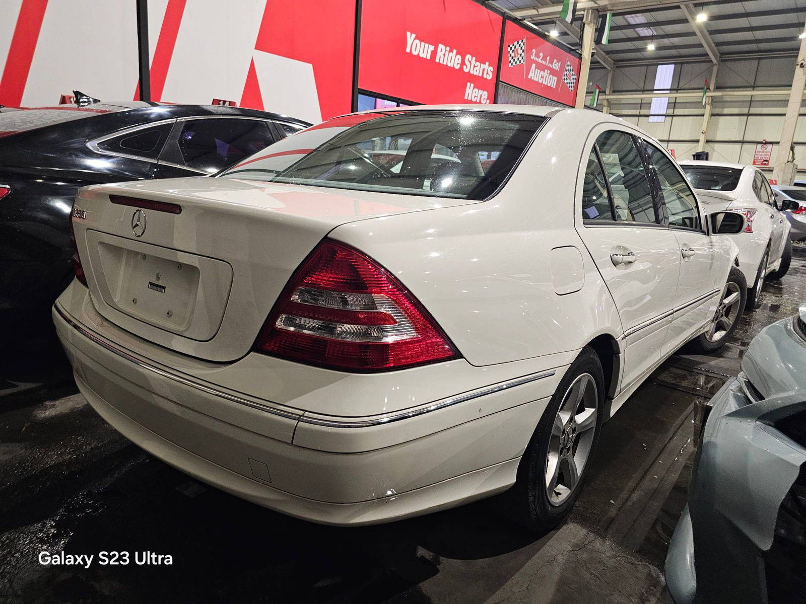 MERCEDES BENZ C 230 2007 - Marhaba Auction Used Cars - Image 3
