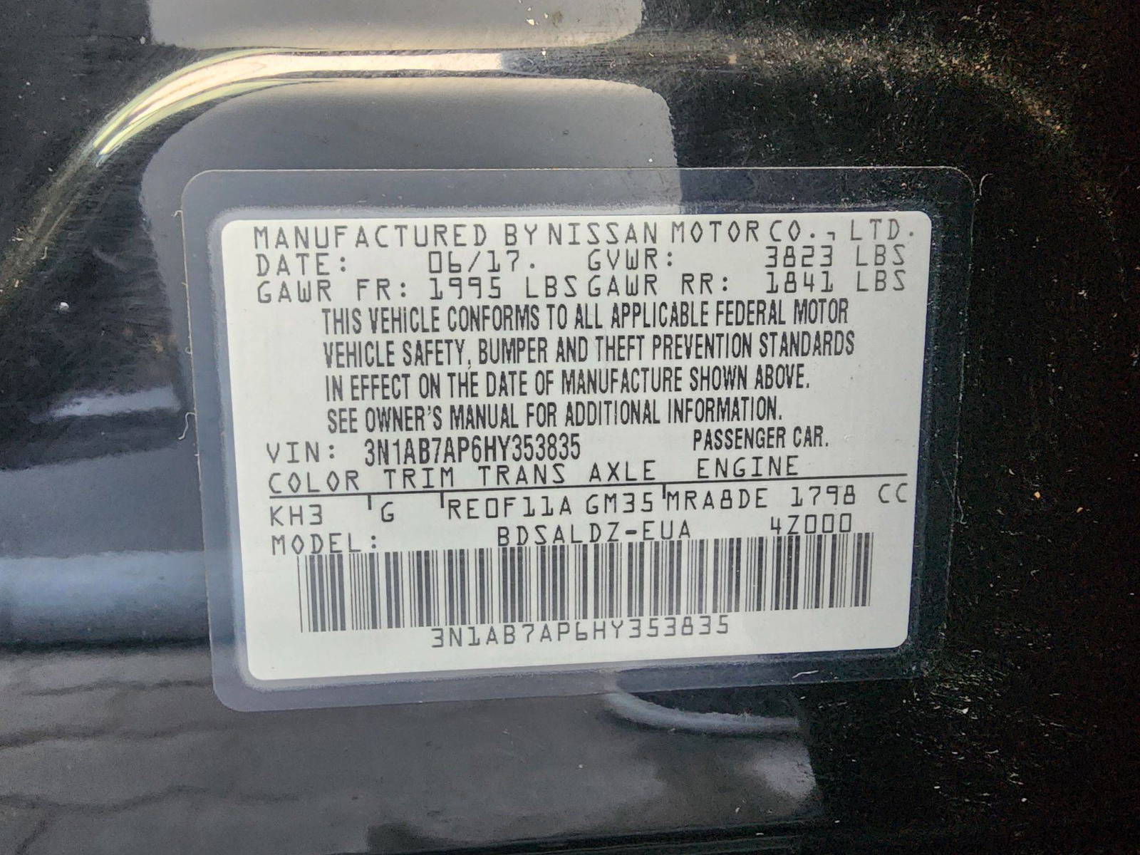 2017 NISSAN SENTRA — 115810 Miles — Lot 40068110 — Souq - Marhaba Auctions Used Cars - Image 10