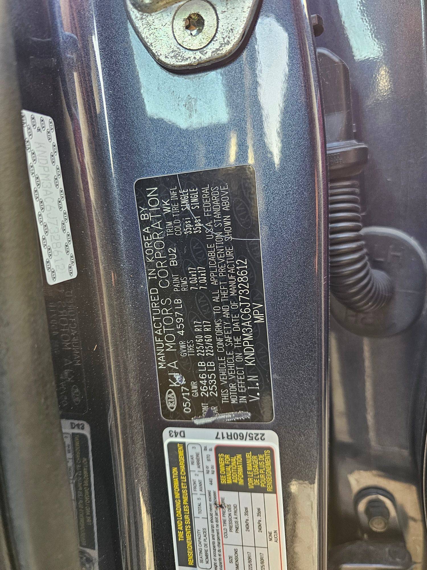 KIA SPORTAGE 2018 - Marhaba Auction Used Cars - Image 11