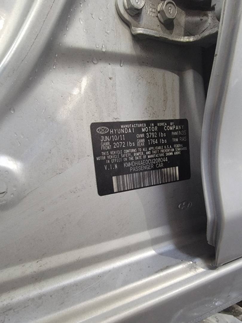 2012 HYUNDAI ELANTRA — 134735 Miles — Lot 37338089 - Marhaba Auctions Used Cars - Image 6