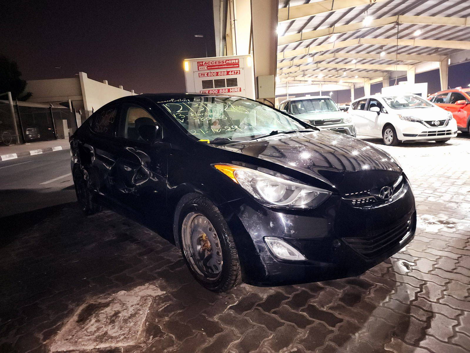 2013 HYUNDAI ELANTRA — 178955 KM — Lot 12131526 — Souq - Marhaba Auctions Used Cars - Image 3