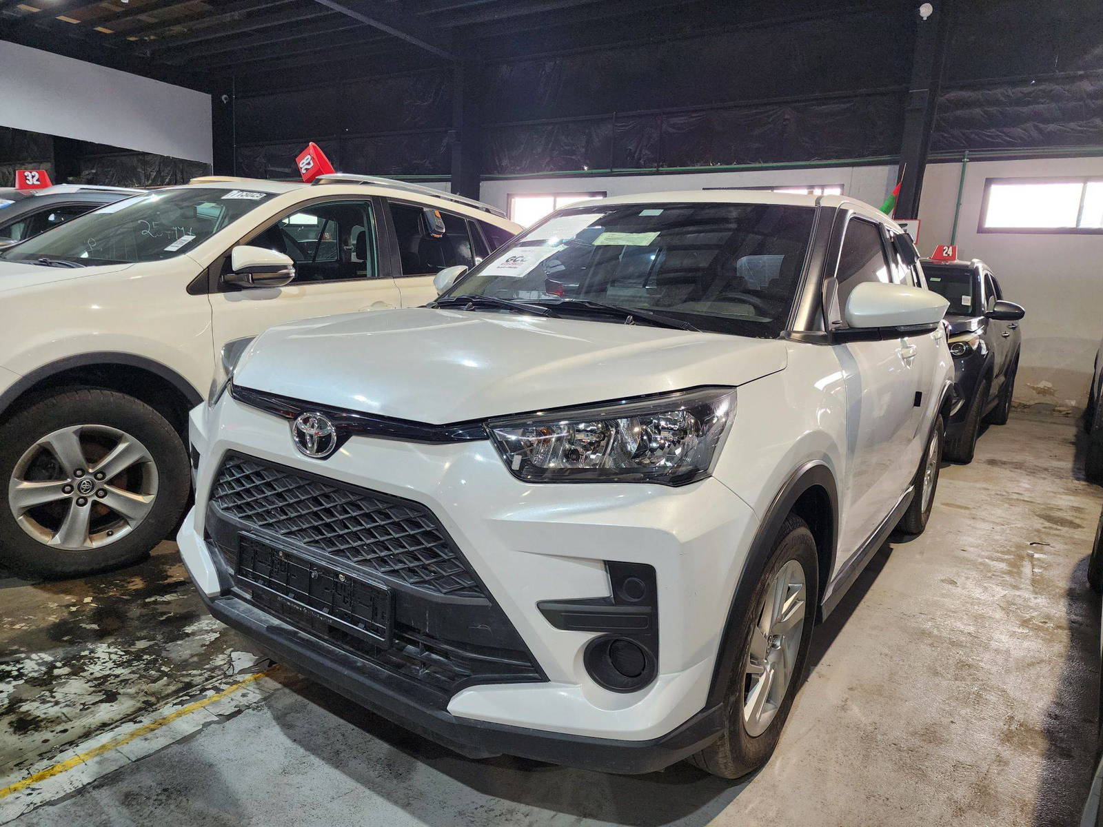 2024 TOYOTA RAIZE — 19028 KM — Lot 80927 — Al Quoz - Marhaba Auctions Used Cars - Image 3