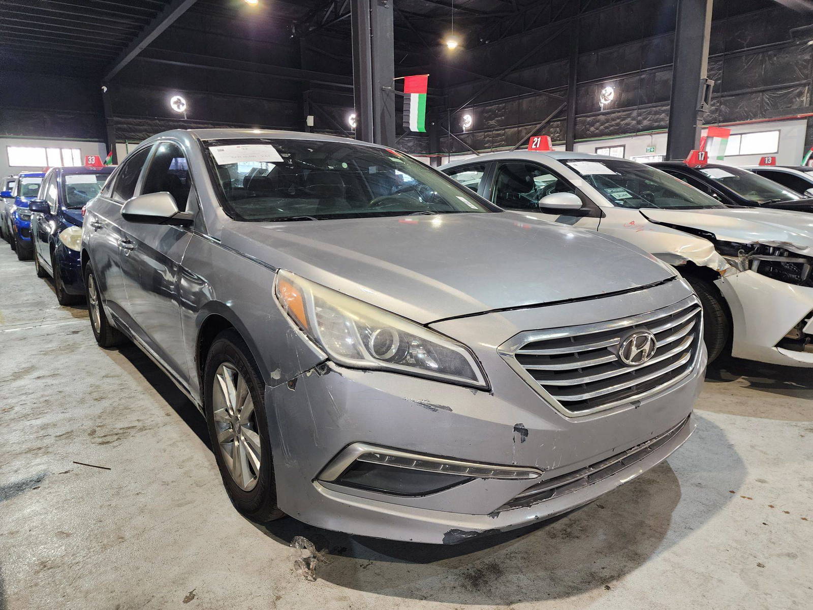 2015 HYUNDAI SONATA — 192690 Miles — Lot 215487 — Al Quoz - Marhaba Auctions Used Cars - Image 3
