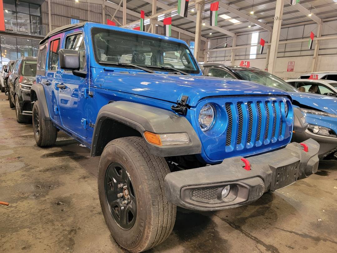 2023 JEEP WRANGLER — 11345 Miles — Lot 588366 — Main - Marhaba Auctions Used Cars - Image 3