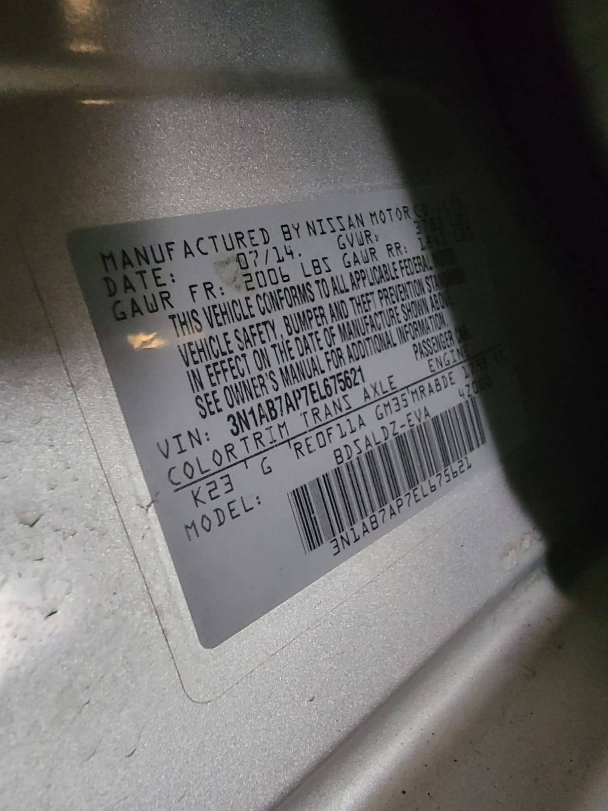 NISSAN SENTRA 2014 - Marhaba Auction Used Cars - Image 9